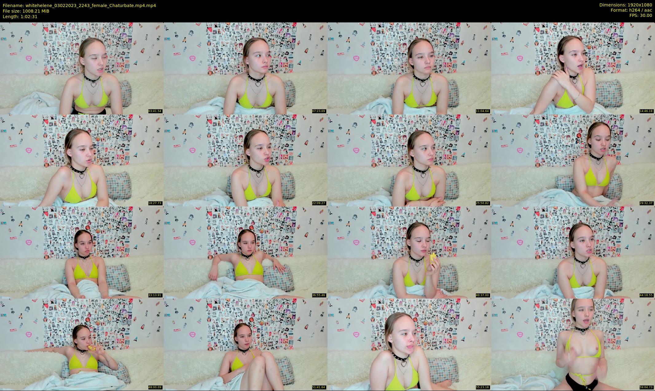 whitehelene — 63 minute Chaturbate female cam show recording, 1080p, Feb 3, 2023