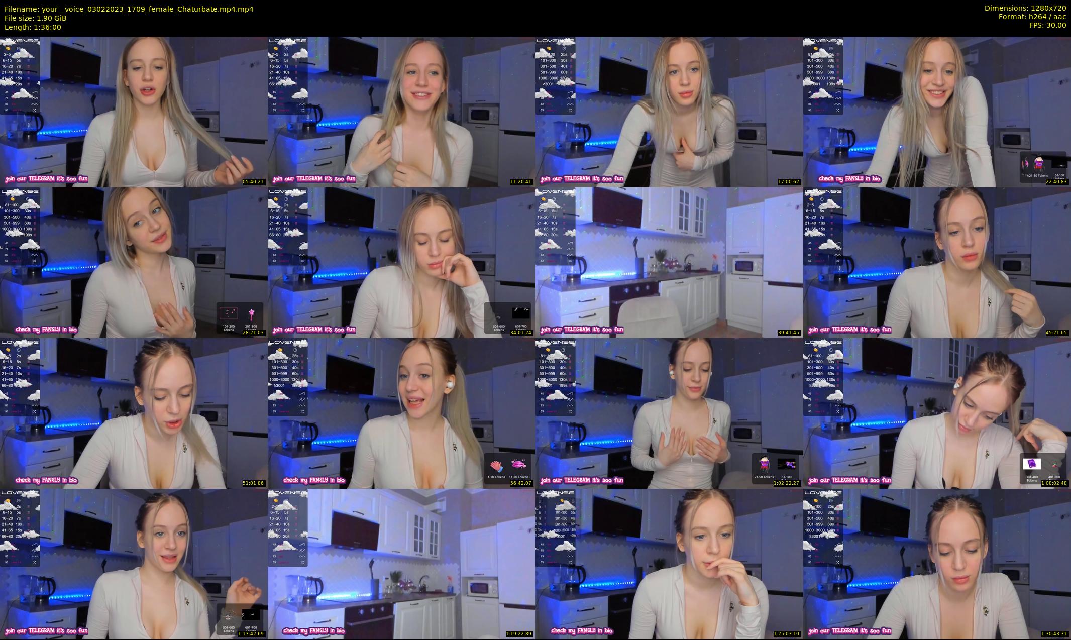 your__voice — 96 minute Chaturbate female cam show recording, 720p, Feb 3, 2023