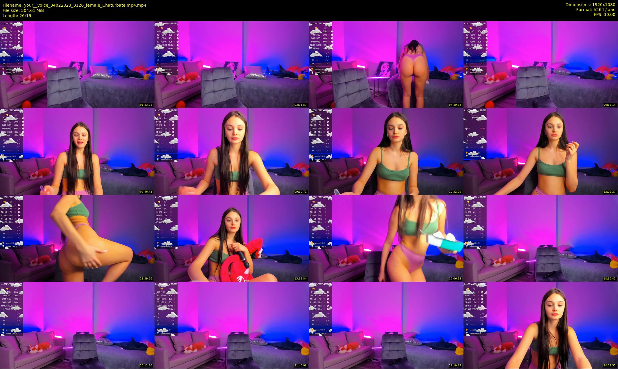 your__voice — 27 minute Chaturbate female cam show recording, 1080p, Feb 4, 2023