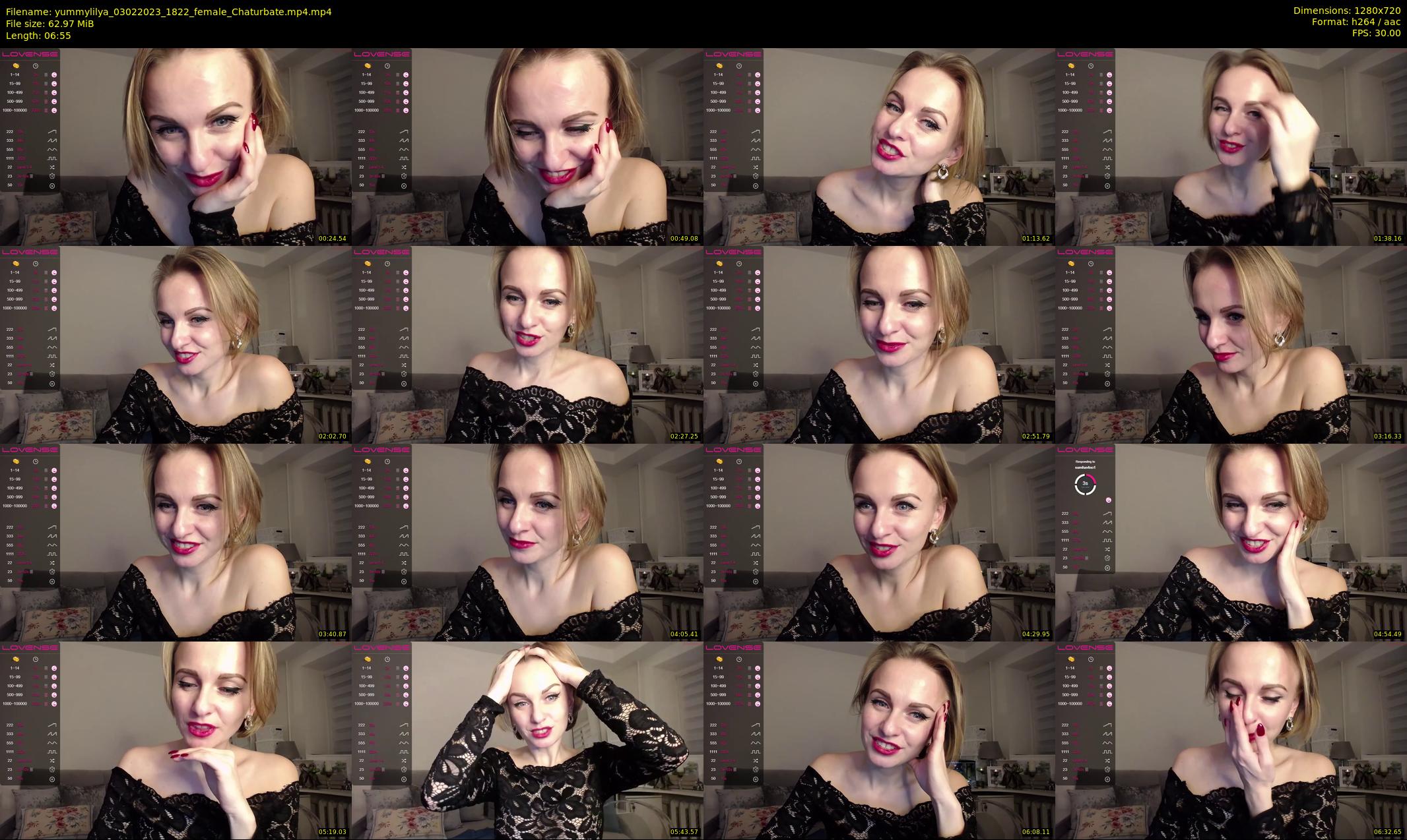 yummylilya — 7 minute Chaturbate female cam show recording, 720p, Feb 3, 2023