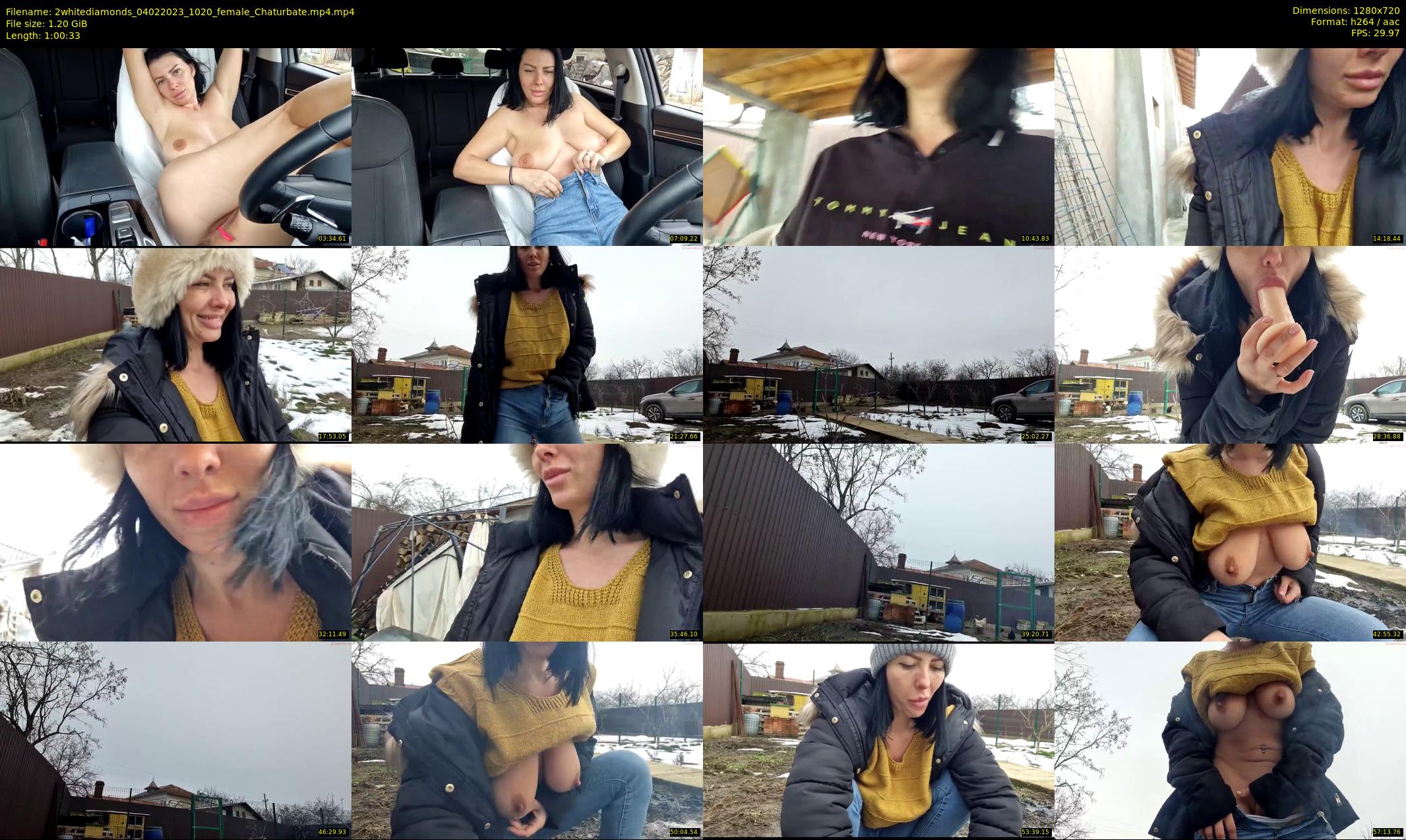 2whitediamonds — 61 minute Chaturbate couple cam show recording, 720p, Feb 4, 2023