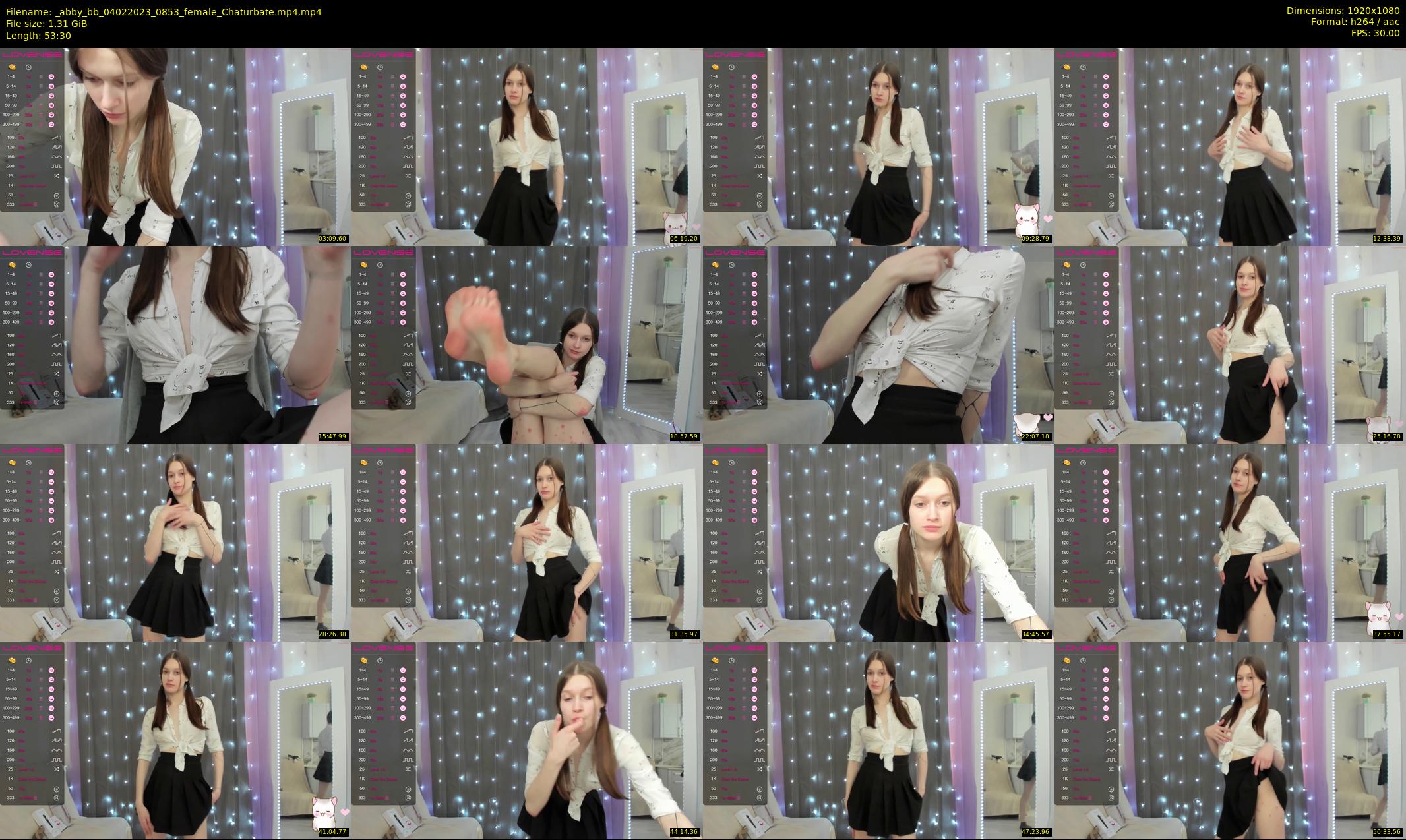 _abby_bb — 54 minute Chaturbate female cam show recording, 1080p, Feb 4, 2023