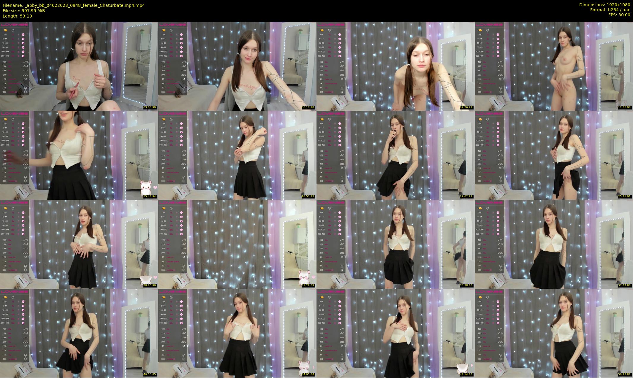 _abby_bb — 54 minute Chaturbate female cam show recording, 1080p, Feb 4, 2023