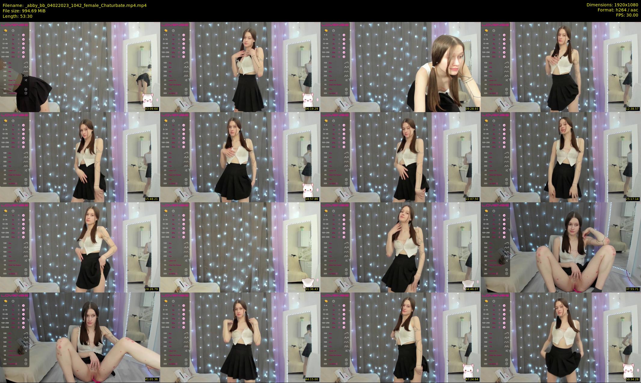 _abby_bb — 54 minute Chaturbate female cam show recording, 1080p, Feb 4, 2023