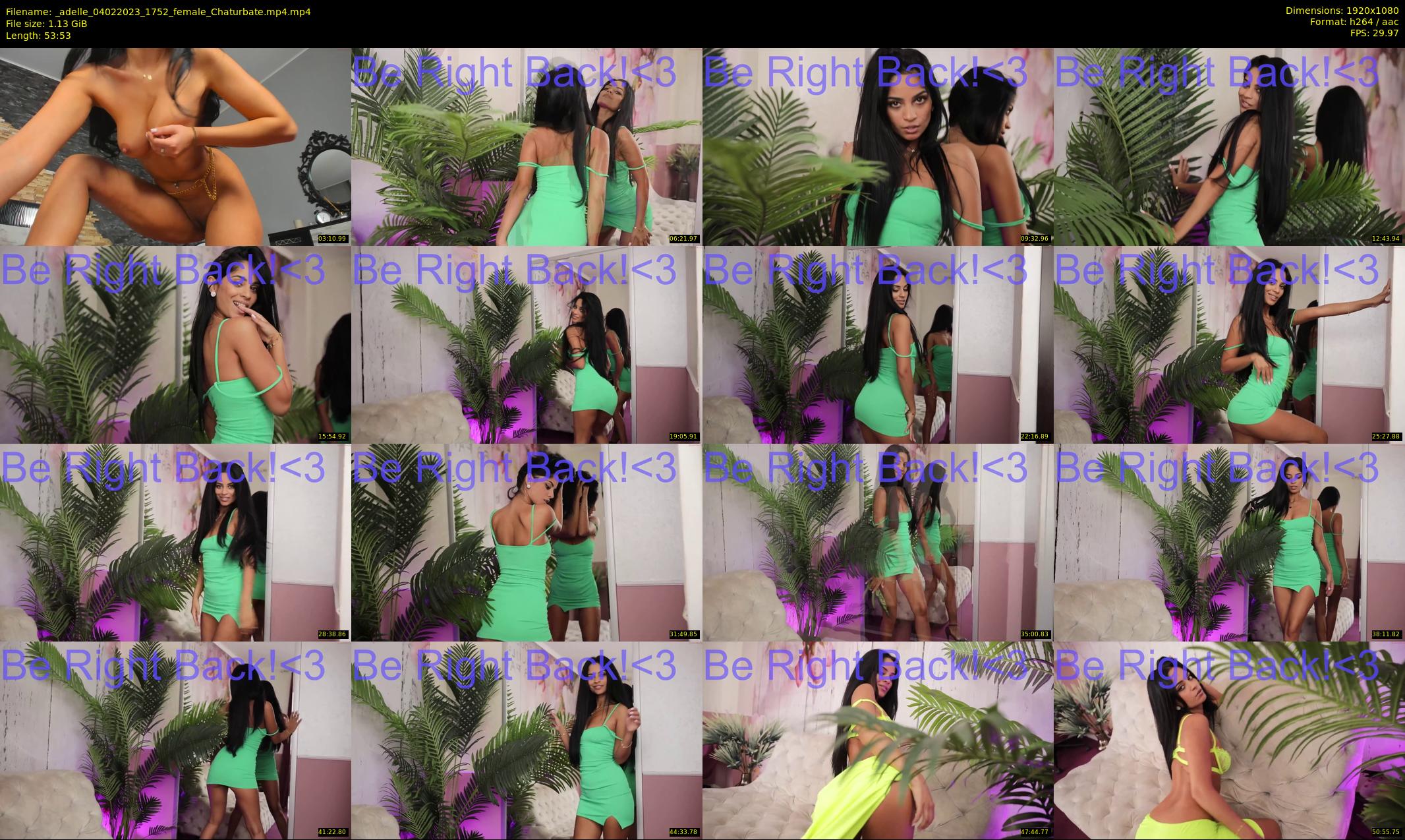 _adelle — 54 minute Chaturbate female cam show recording, 1080p, Feb 4, 2023