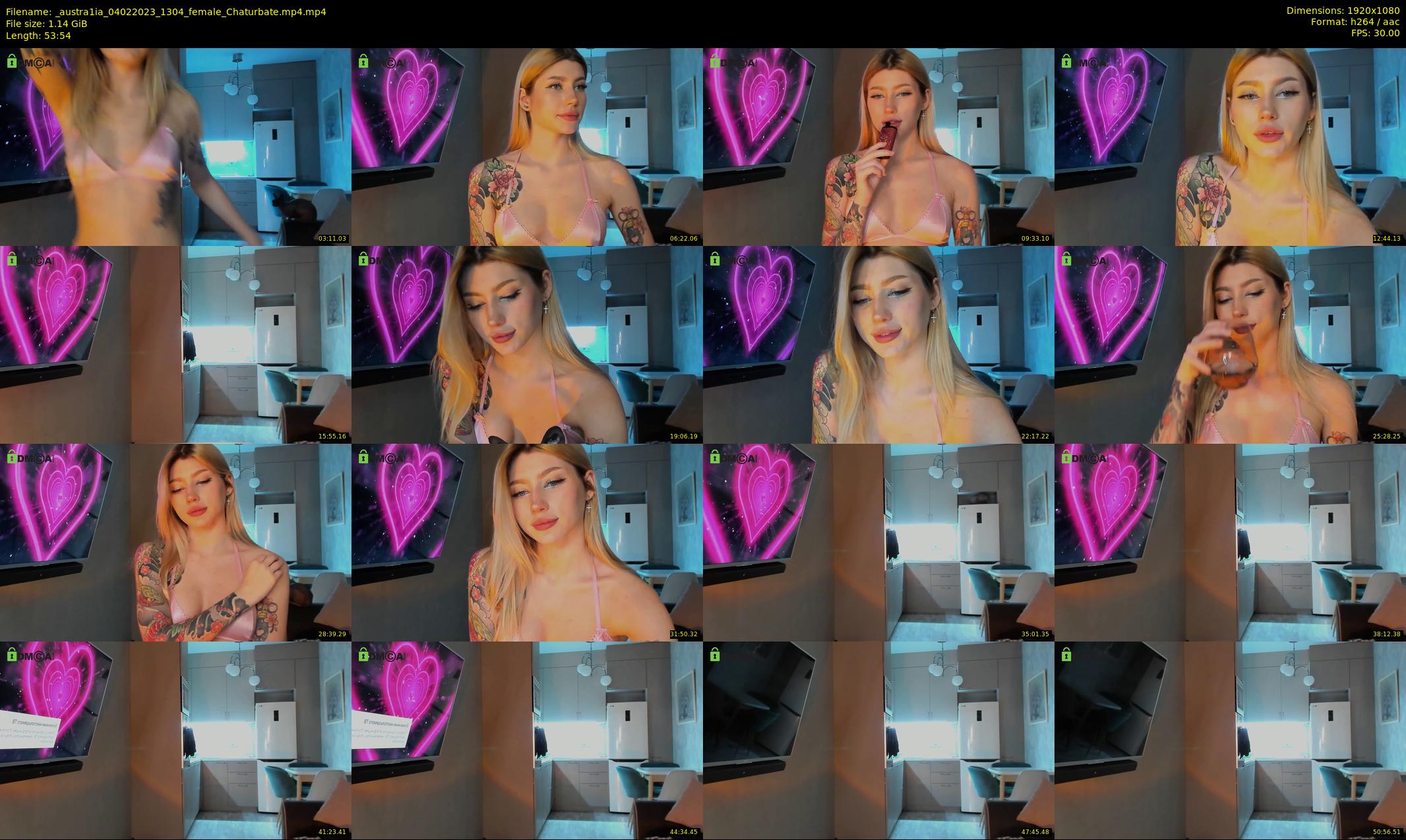 _austra1ia — 54 minute Chaturbate female cam show recording, 1080p, Feb 4, 2023