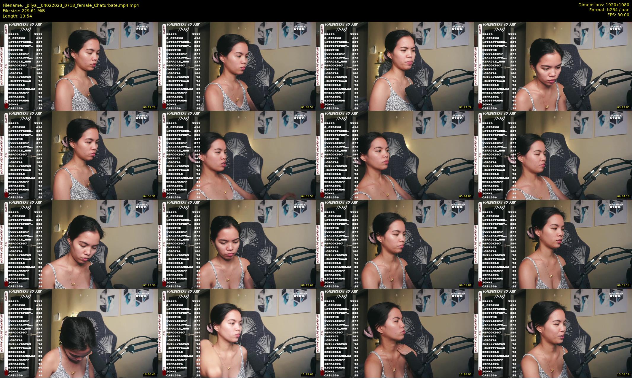 _pilya_ — 14 minute Chaturbate female cam show recording, 1080p, Feb 4, 2023