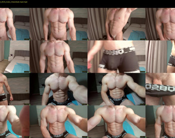 adam_muscle_ — 45 minute Chaturbate male cam show recording, 1080p, Feb 5, 2023