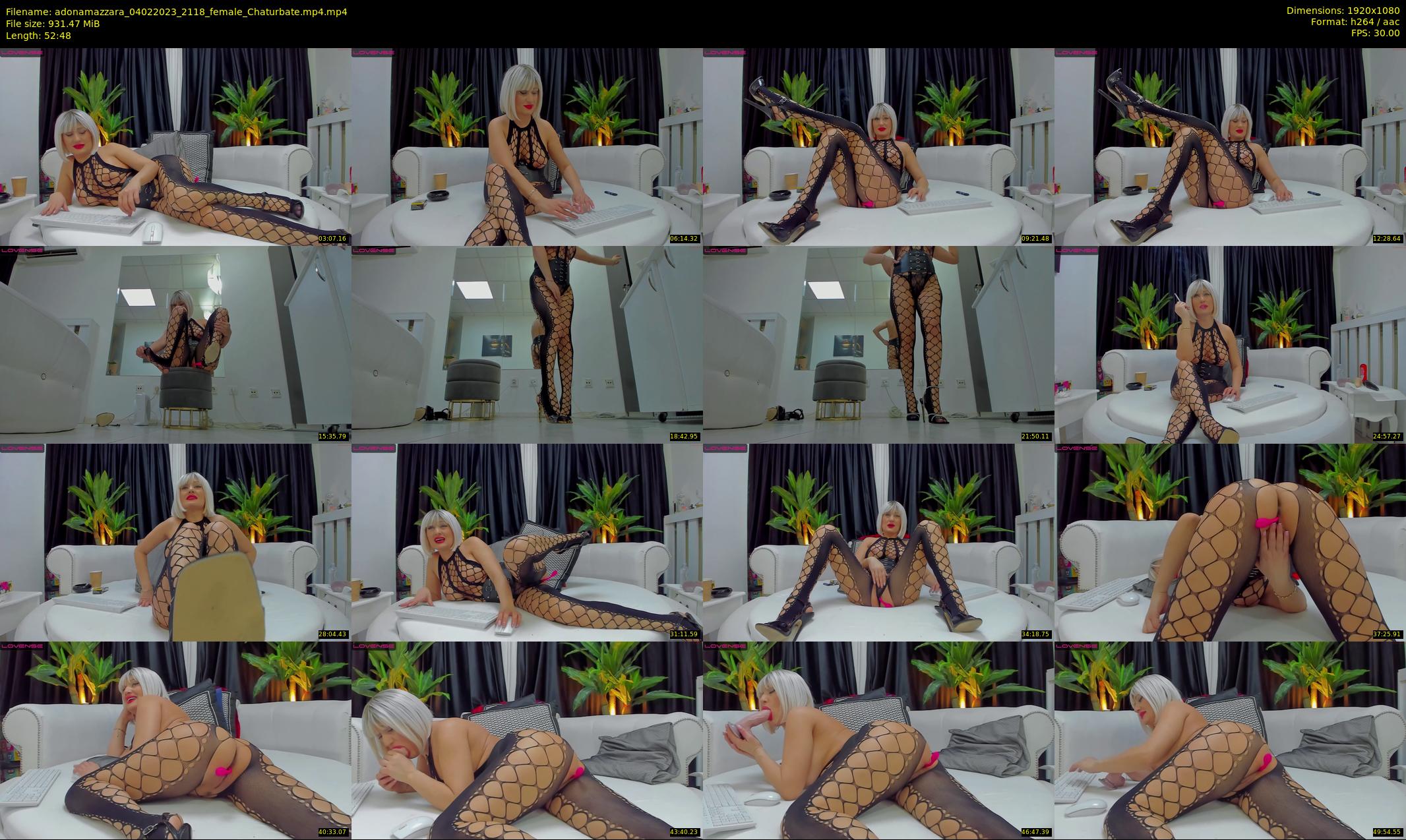adonamazzara — 53 minute Chaturbate female cam show recording, 1080p, Feb 4, 2023
