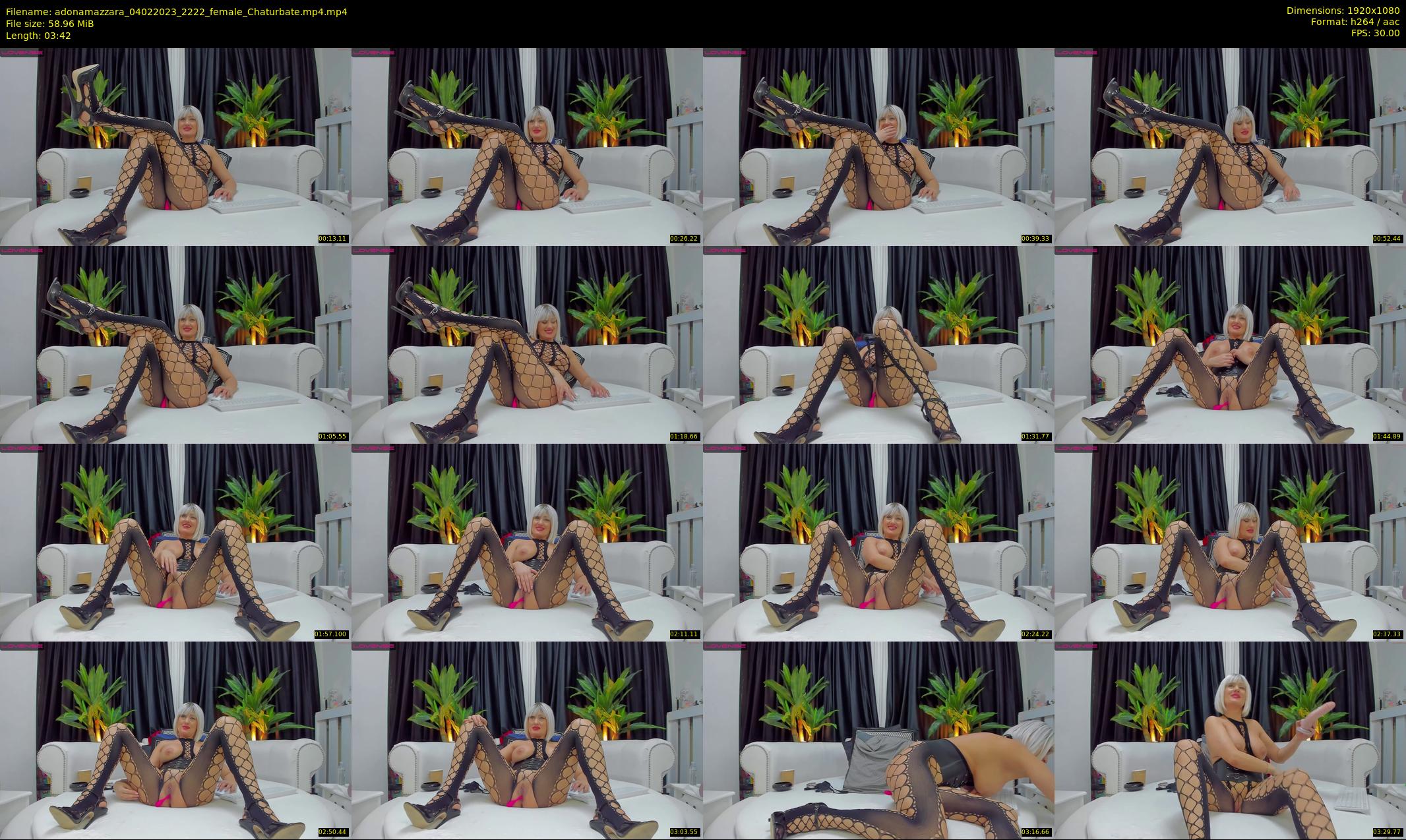 adonamazzara — 4 minute Chaturbate female cam show recording, 1080p, Feb 4, 2023