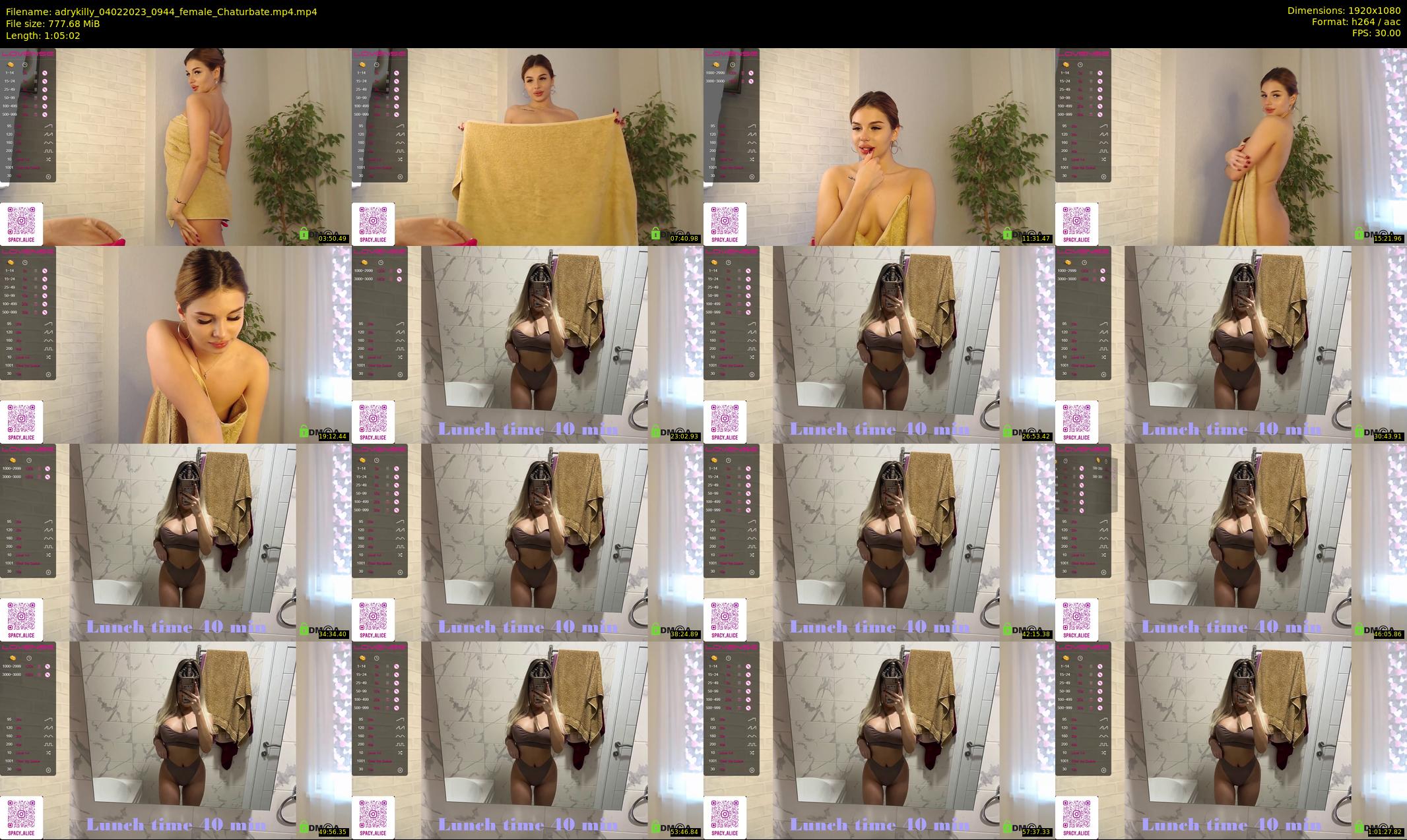 adrykilly — 66 minute Chaturbate female cam show recording, 1080p, Feb 4, 2023