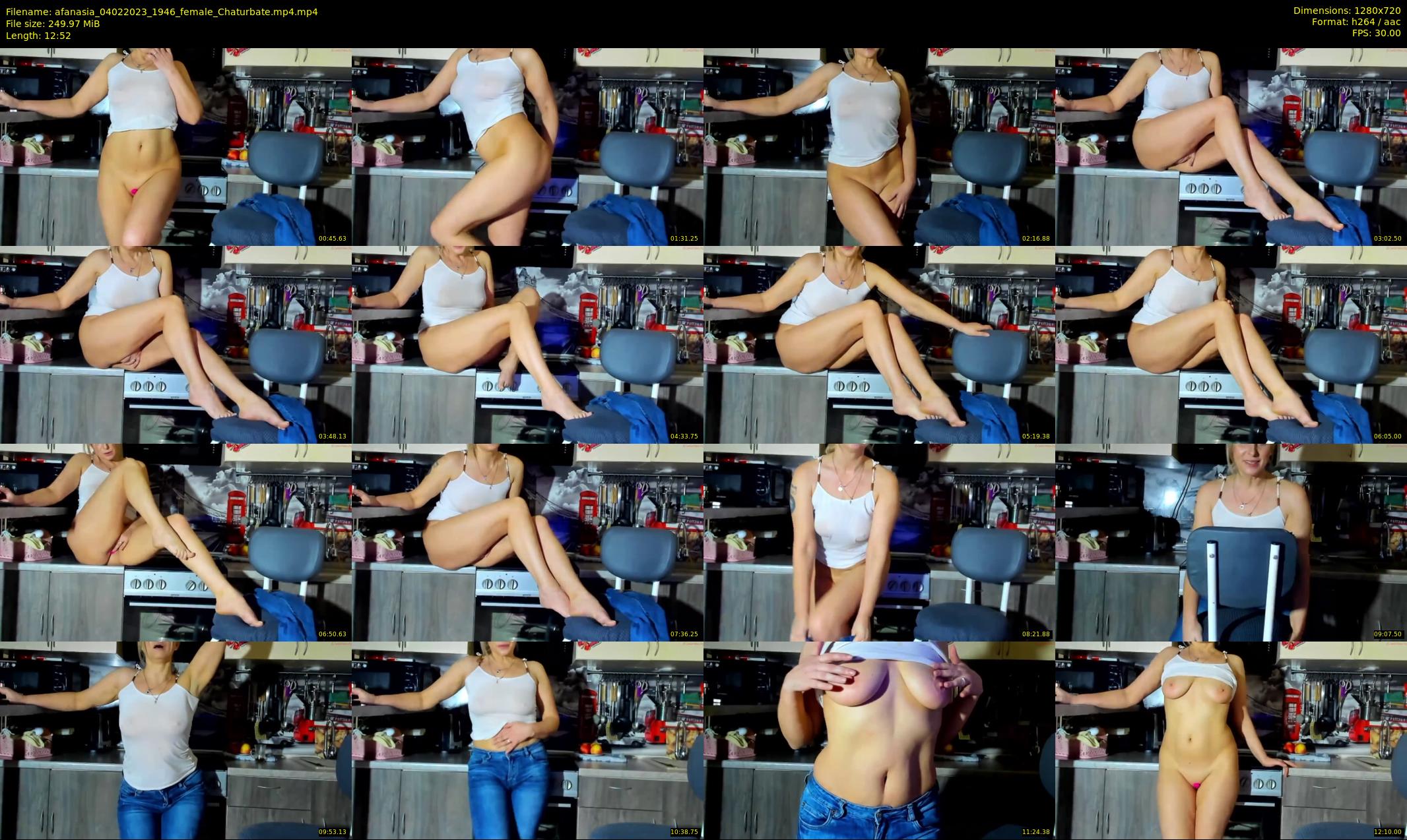 afanasia — 13 minute Chaturbate female cam show recording, 720p, Feb 4, 2023