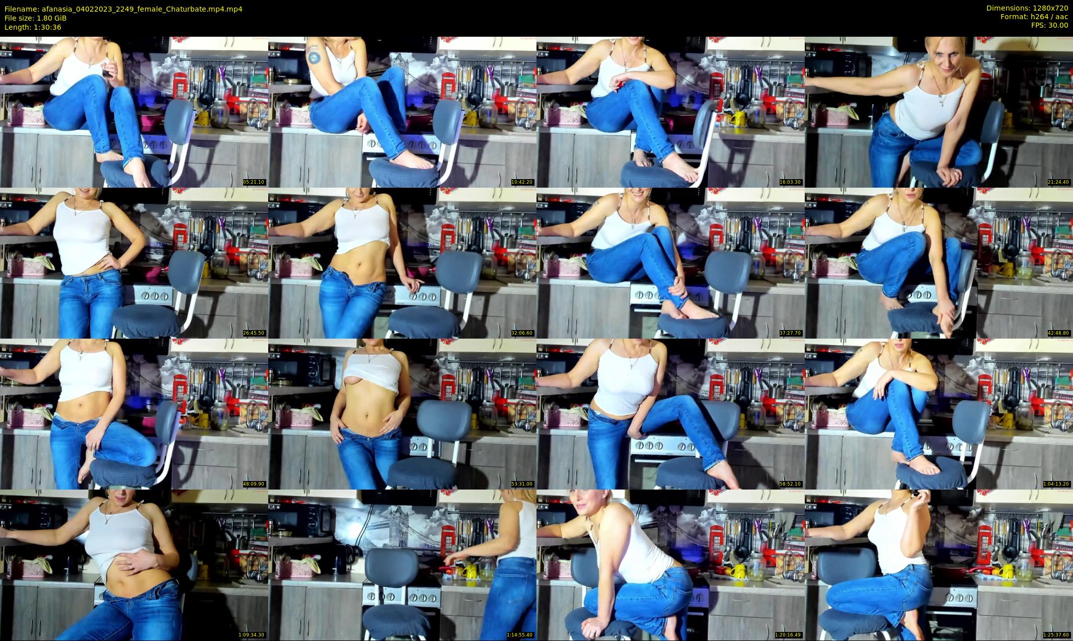 afanasia — 91 minute Chaturbate female cam show recording, 720p, Feb 4, 2023