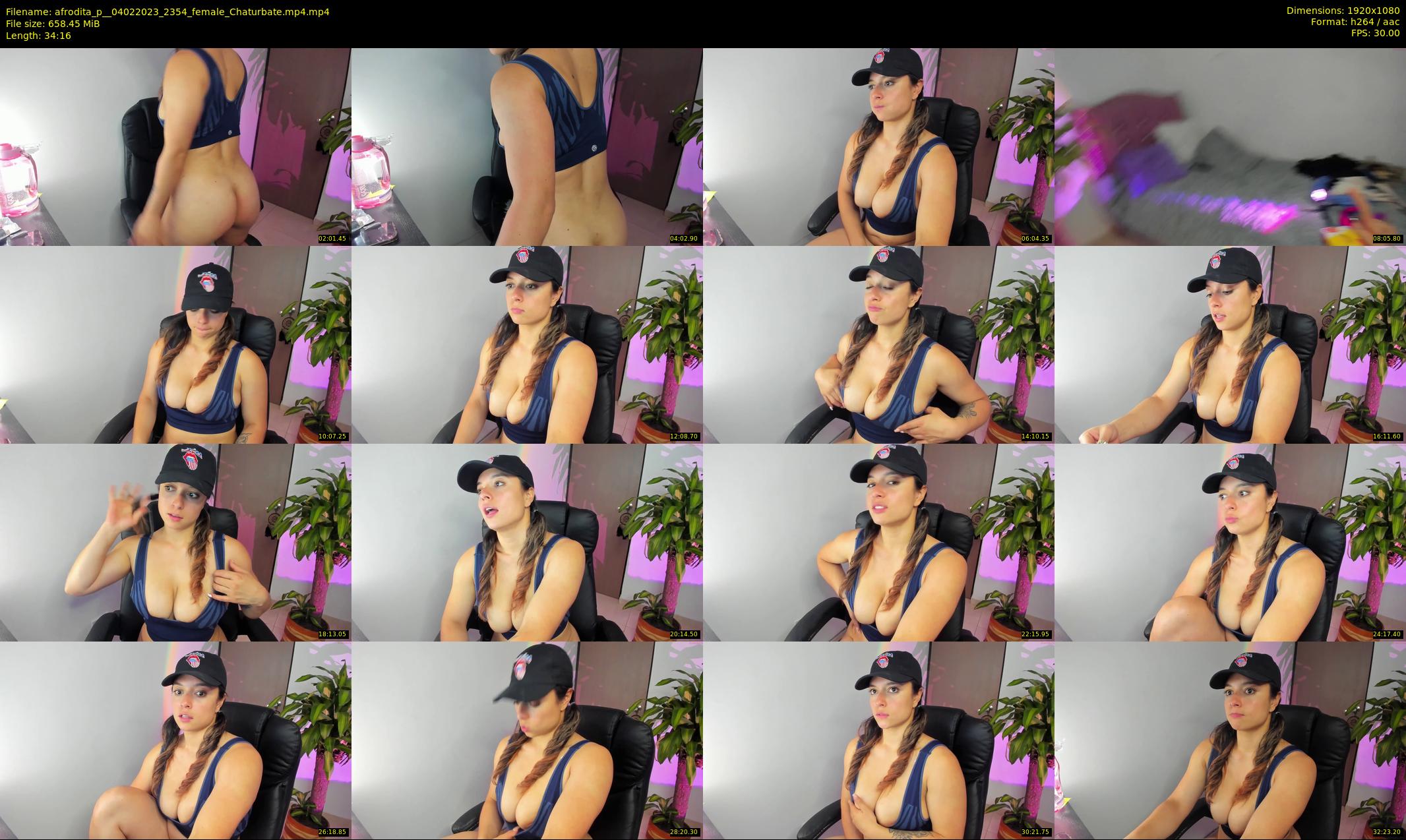 afrodita_p_ — 35 minute Chaturbate female cam show recording, 1080p, Feb 4, 2023
