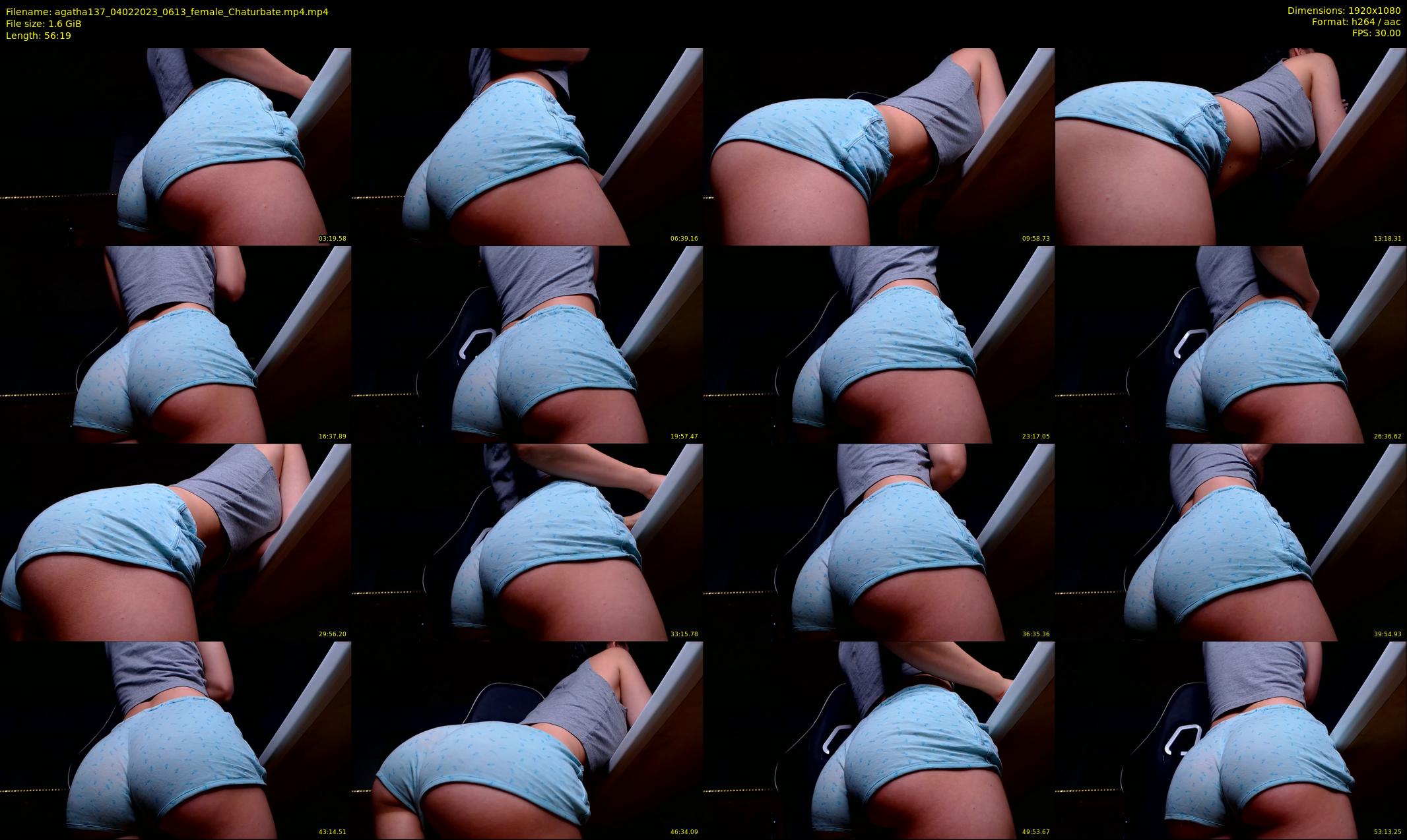 agatha137 — 57 minute Chaturbate female cam show recording, 1080p, Feb 4, 2023
