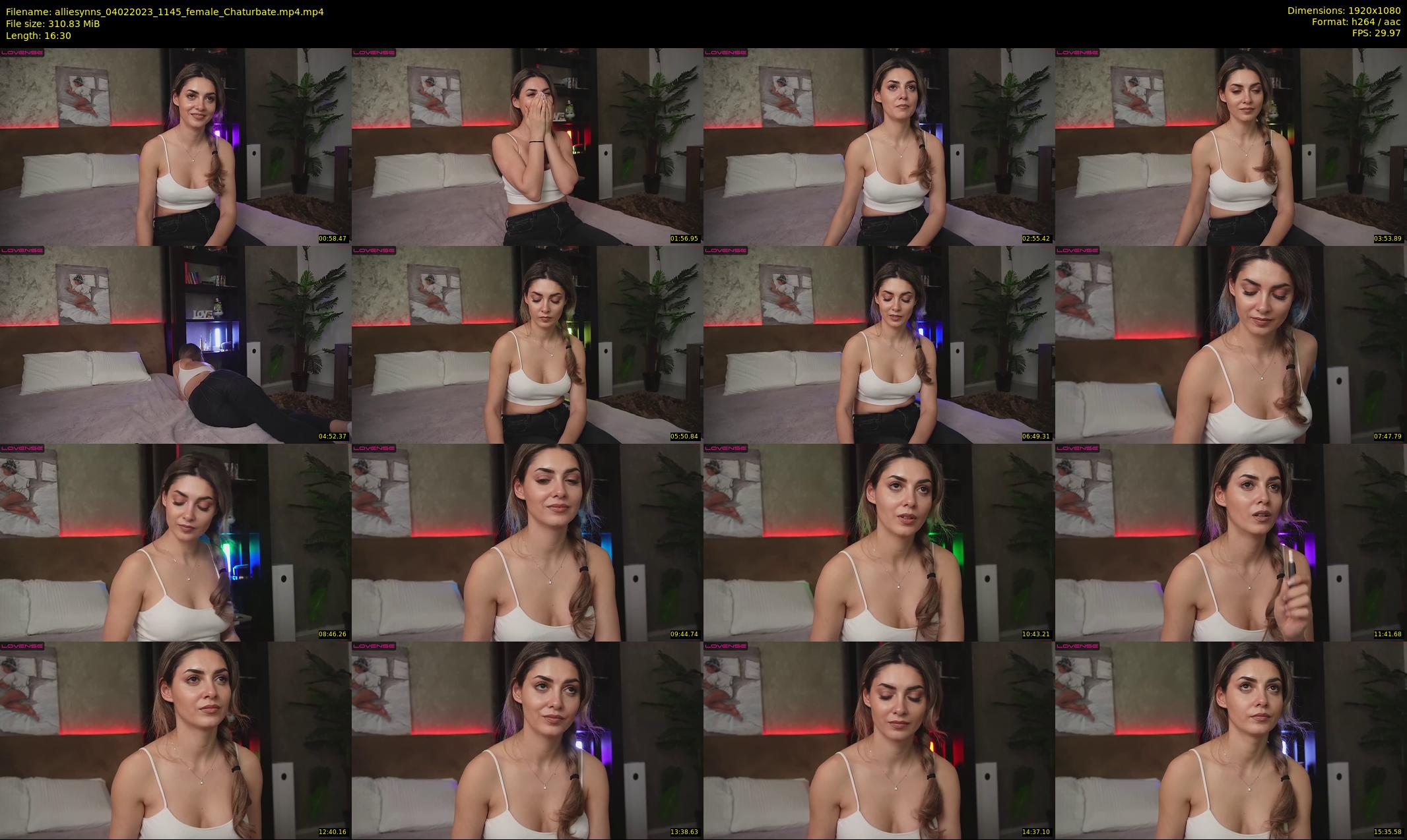alliesynns — 17 minute Chaturbate female cam show recording, 1080p, Feb 4, 2023