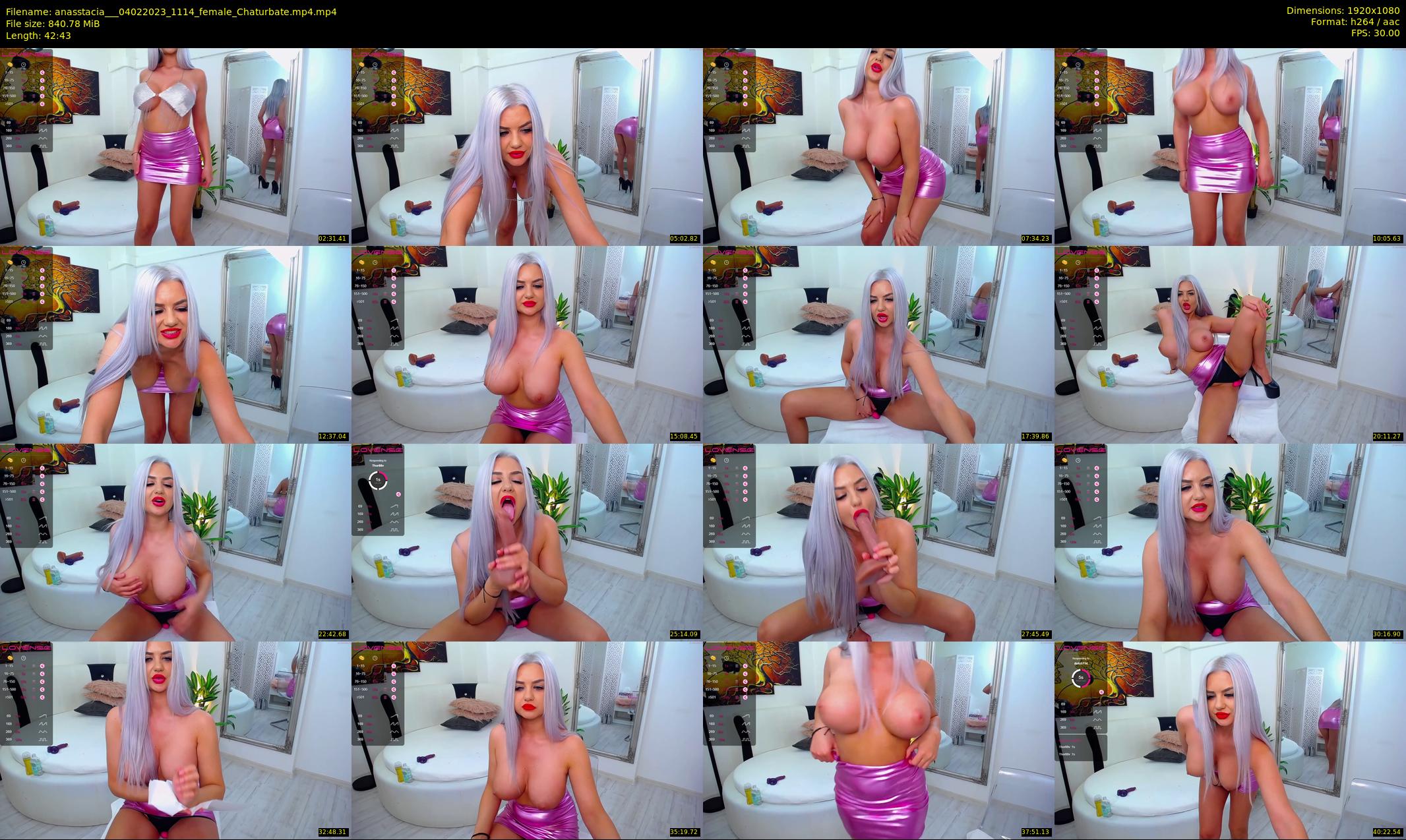 anasstacia__ — 43 minute Chaturbate female cam show recording, 1080p, Feb 4, 2023