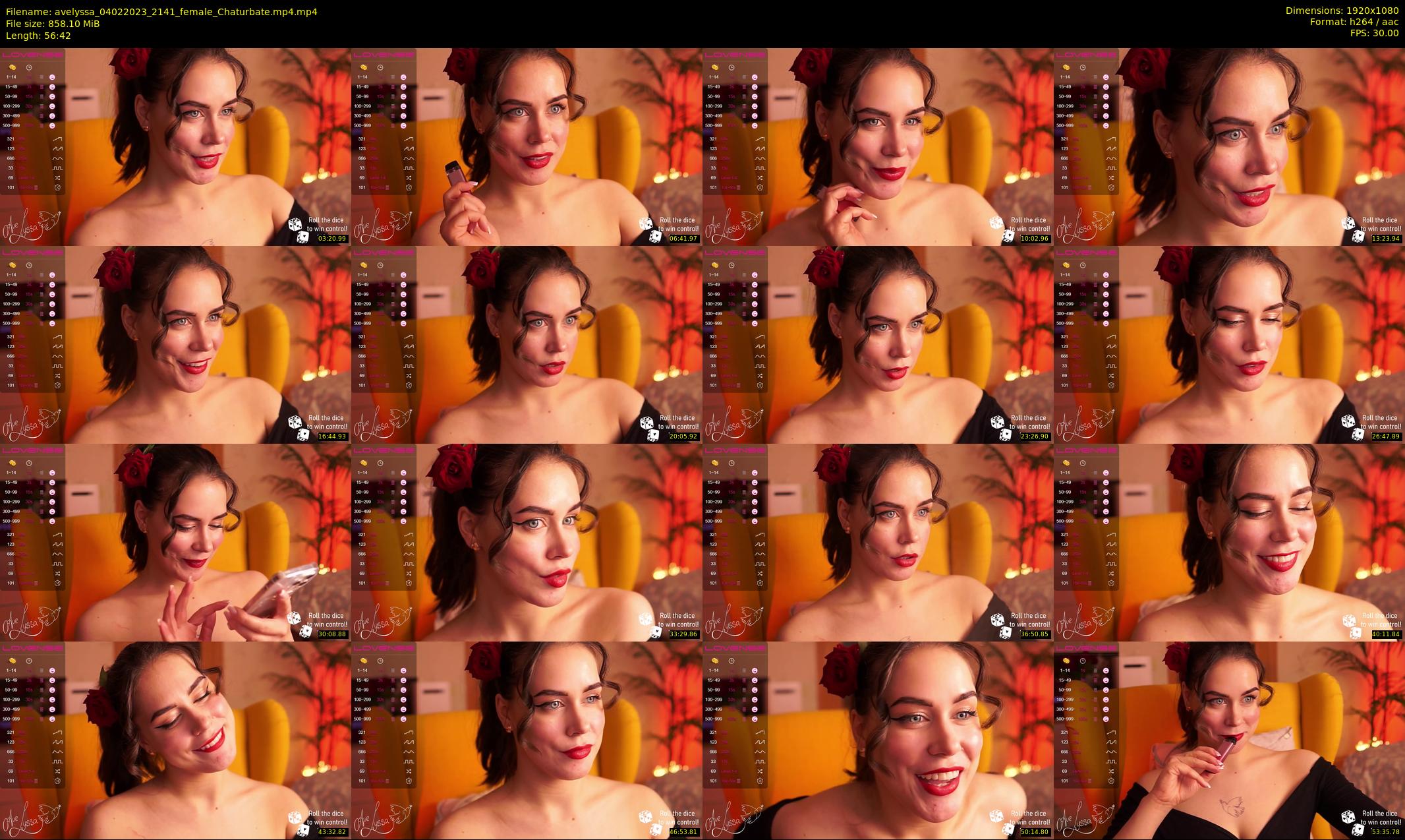 avelyssa — 57 minute Chaturbate female cam show recording, 1080p, Feb 4, 2023
