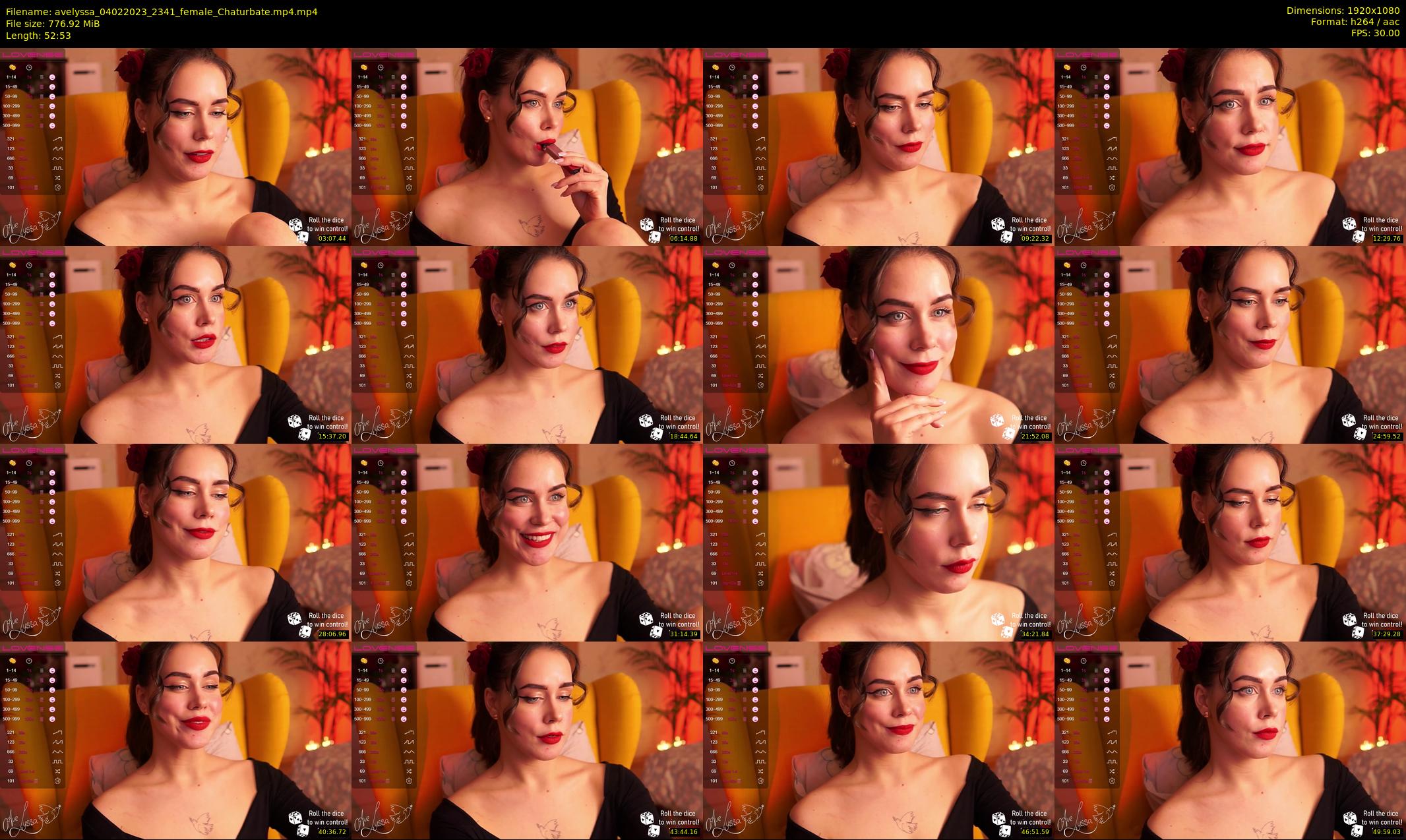 avelyssa — 53 minute Chaturbate female cam show recording, 1080p, Feb 4, 2023