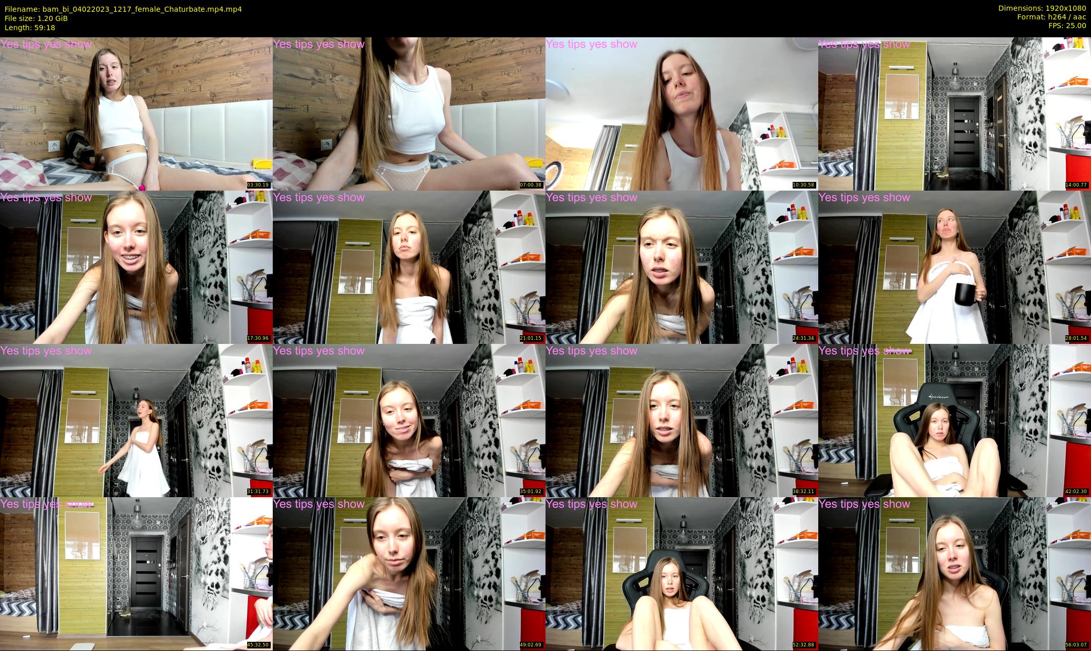 bam_bi — 60 minute Chaturbate female cam show recording, 1080p, Feb 4, 2023