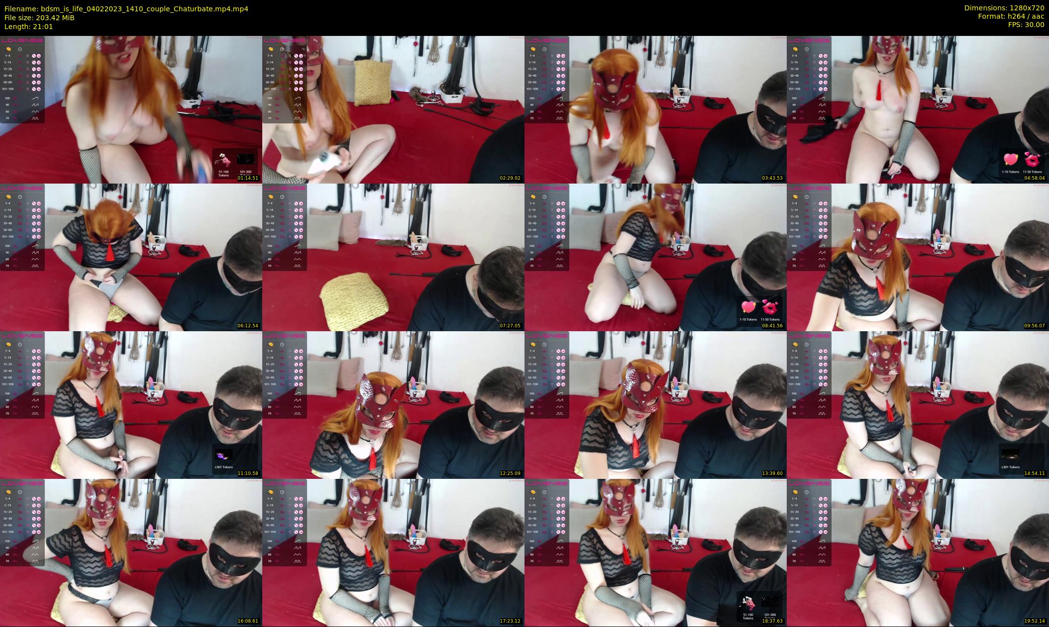 bdsm_is_life — 22 minute Chaturbate couple cam show recording, 720p, Feb 4, 2023