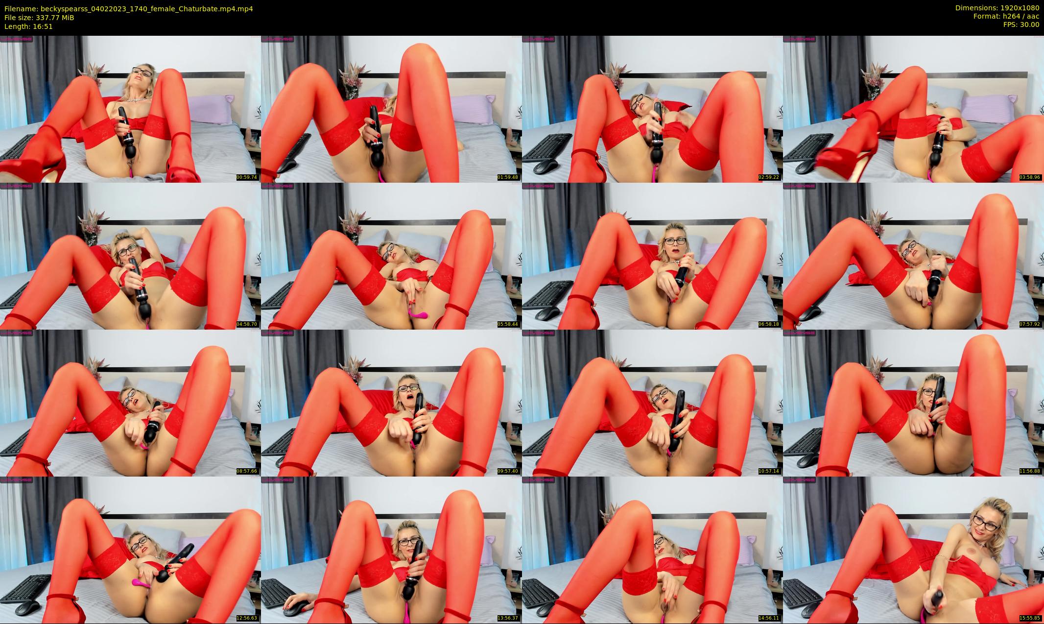 beckyspearss — 17 minute Chaturbate female cam show recording, 1080p, Feb 4, 2023
