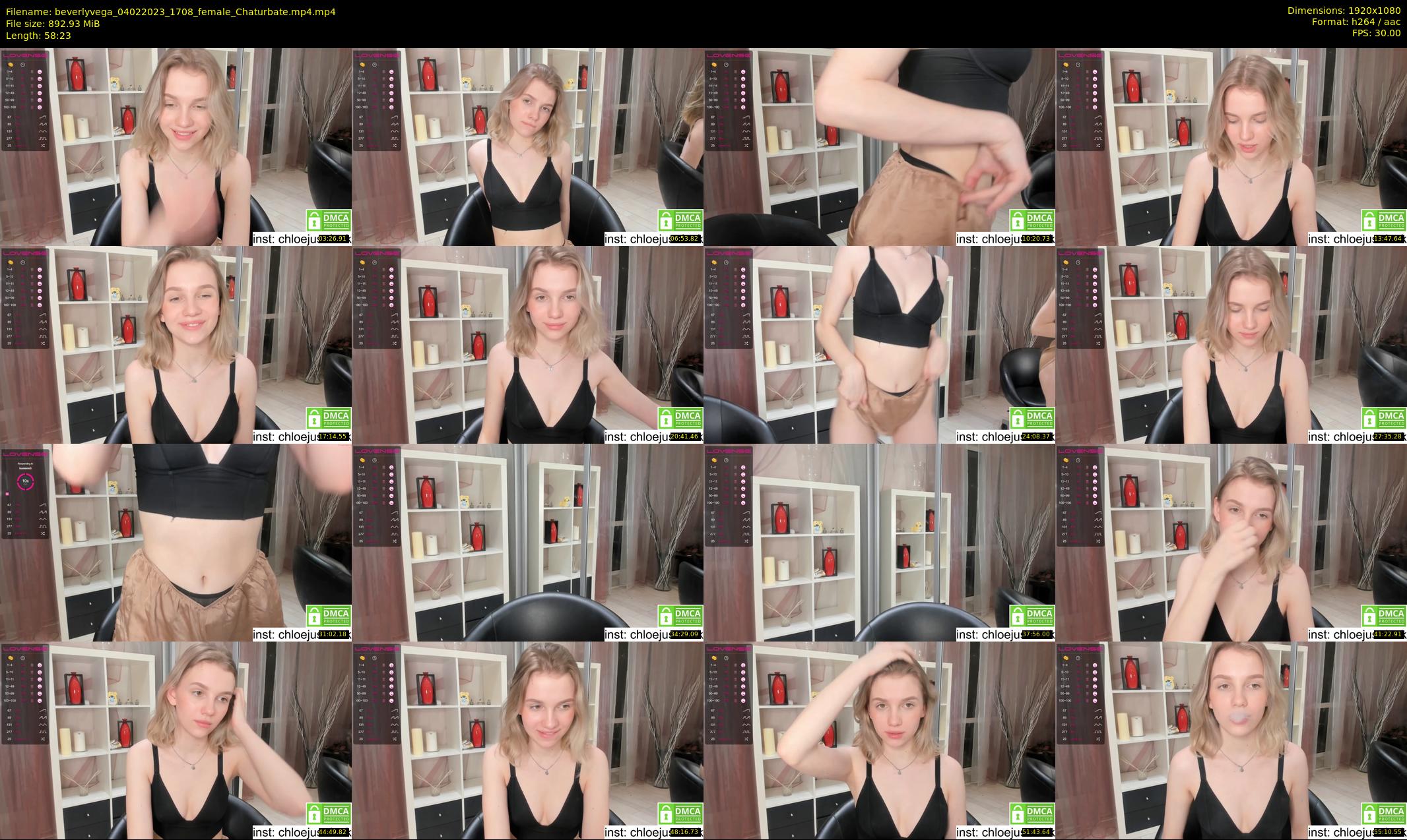 beverlyvega — 59 minute Chaturbate couple cam show recording, 1080p, Feb 4, 2023