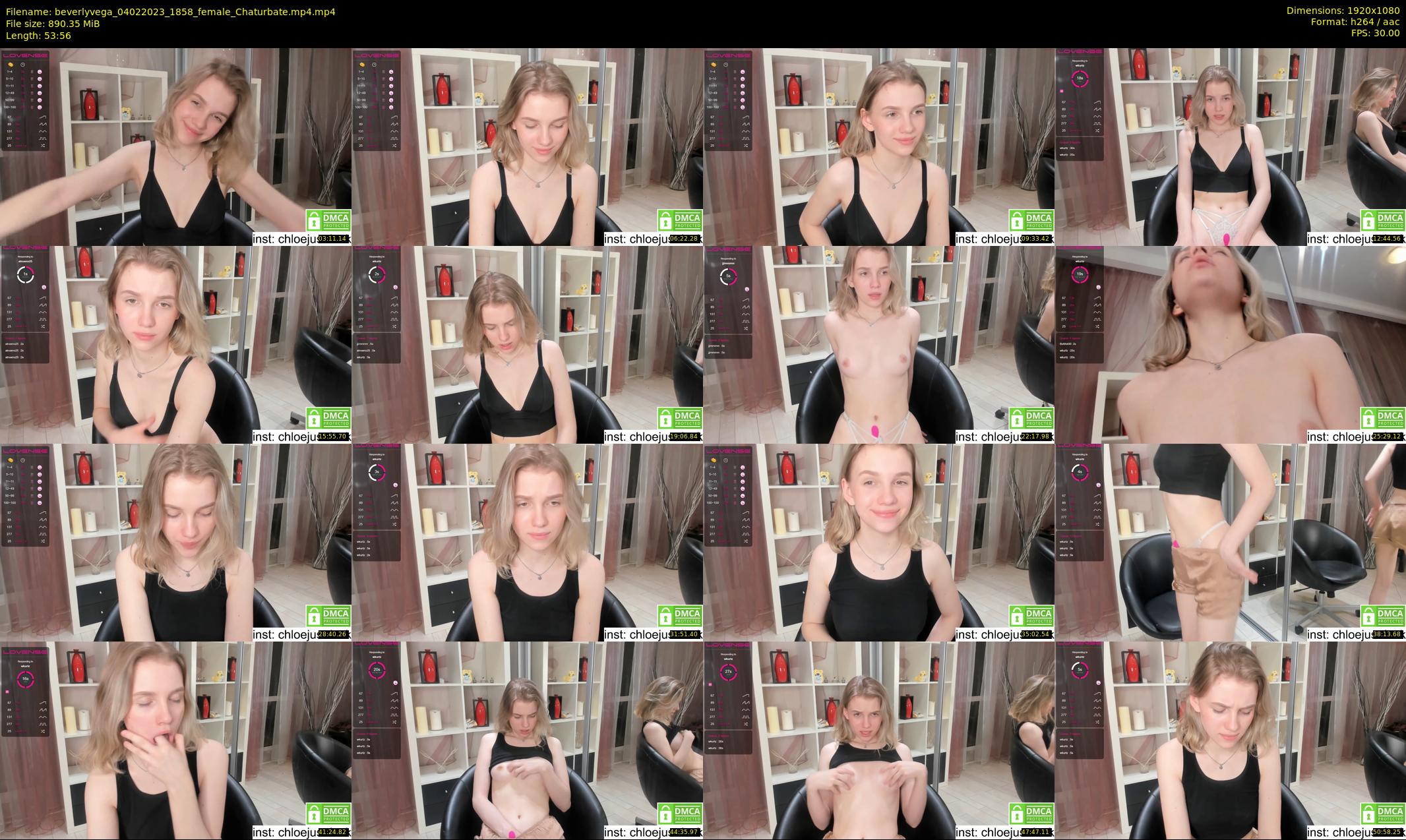 beverlyvega — 54 minute Chaturbate couple cam show recording, 1080p, Feb 4, 2023