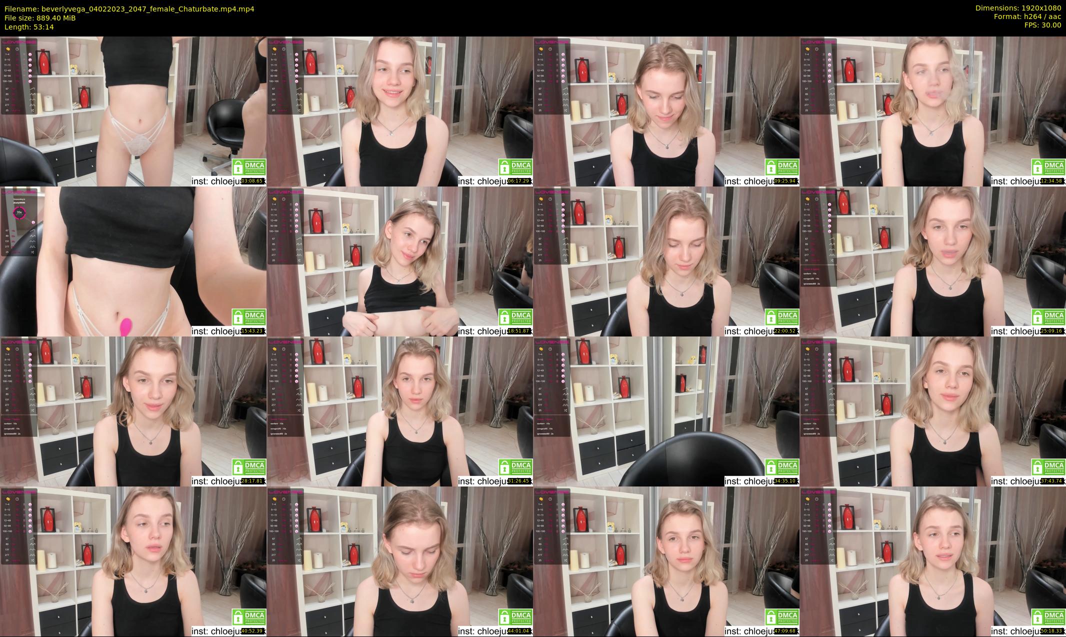 beverlyvega — 54 minute Chaturbate couple cam show recording, 1080p, Feb 4, 2023