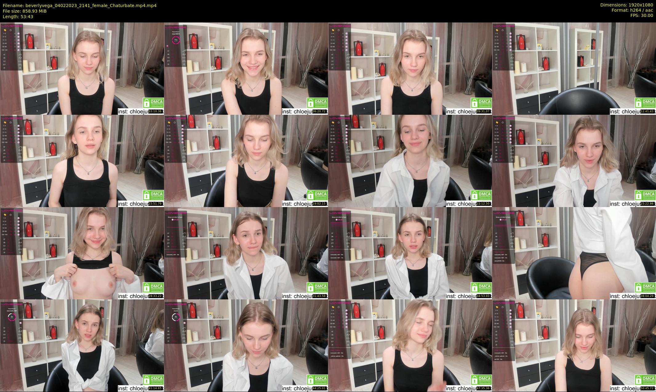 beverlyvega — 54 minute Chaturbate couple cam show recording, 1080p, Feb 4, 2023