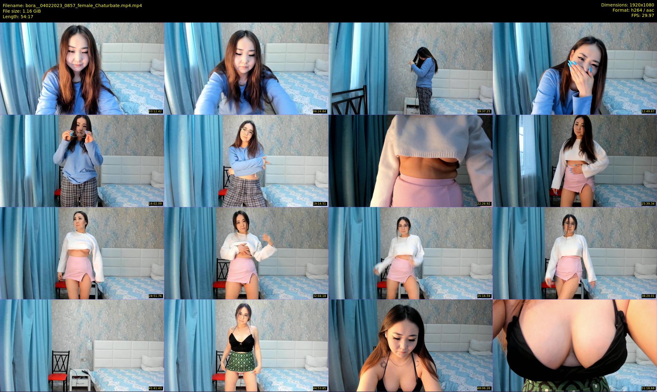 bora_ — 55 minute Chaturbate female cam show recording, 1080p, Feb 4, 2023