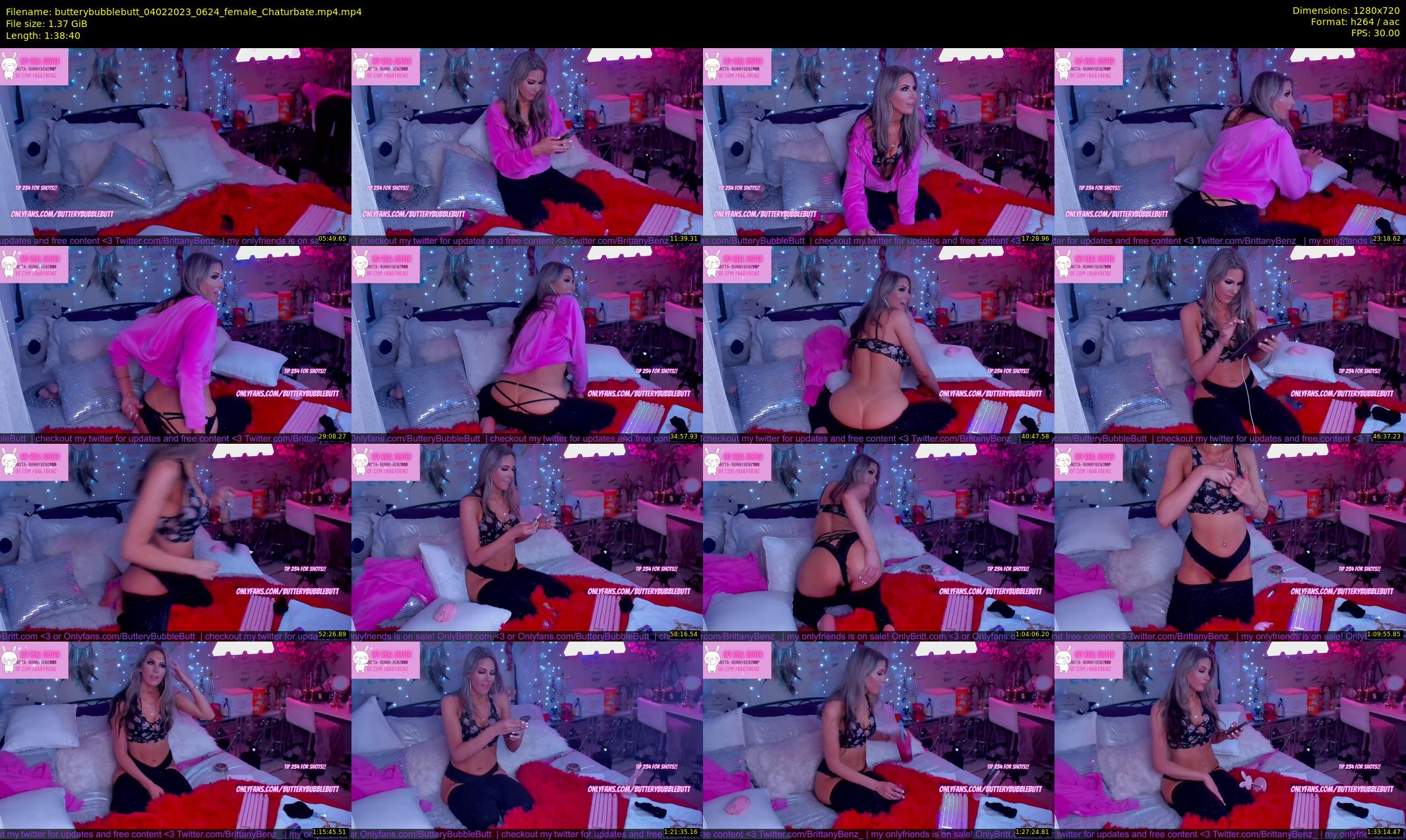 butterybubblebutt — 99 minute Chaturbate couple cam show recording, 720p, Feb 4, 2023