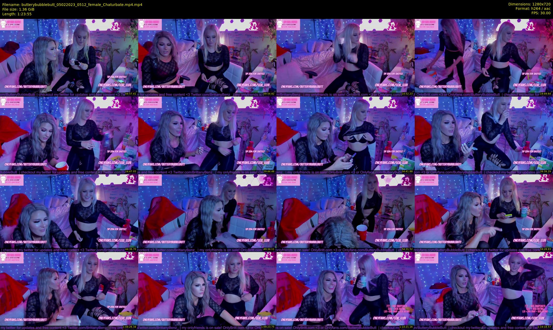 butterybubblebutt — 84 minute Chaturbate couple cam show recording, 720p, Feb 5, 2023