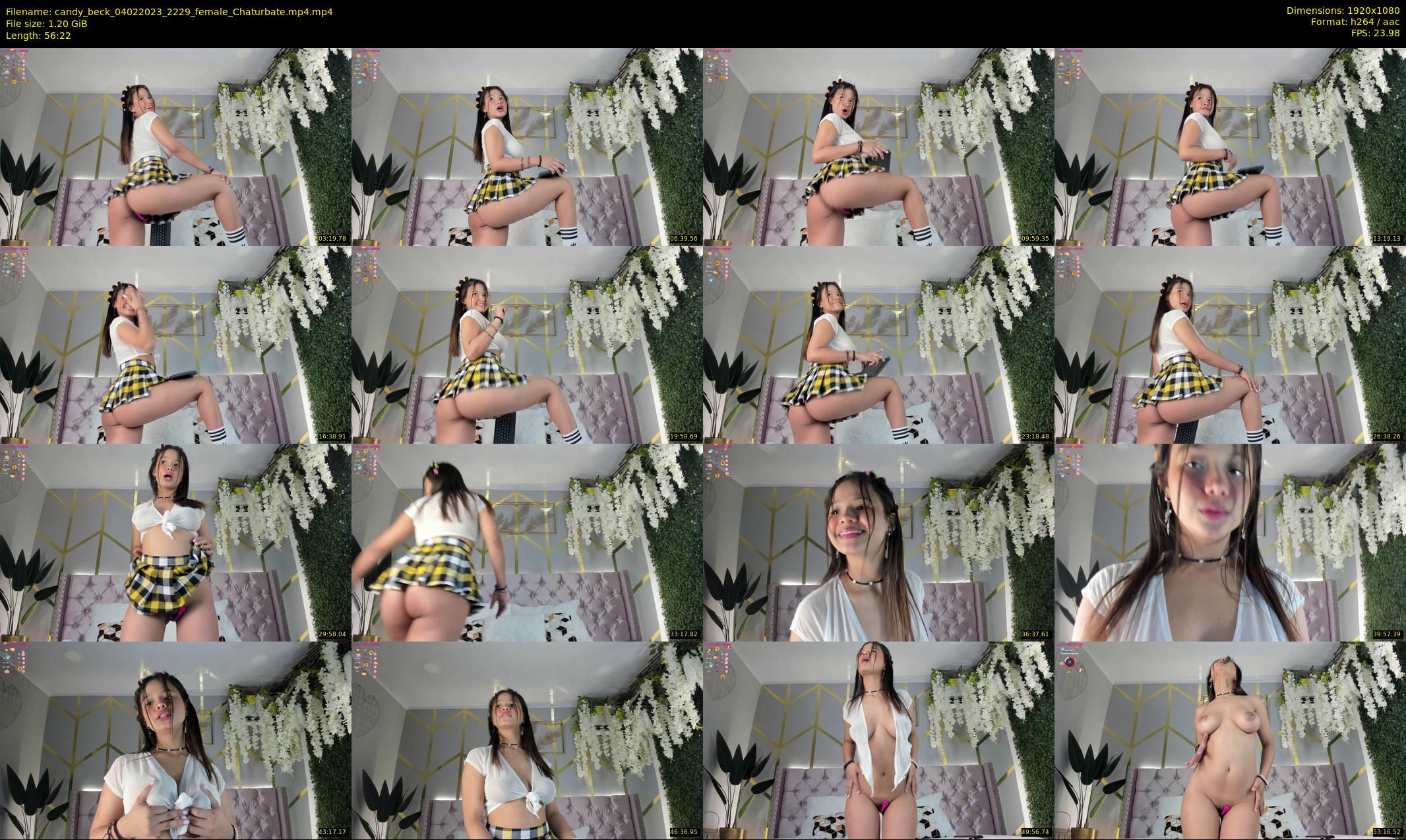candy_beck — 57 minute Chaturbate female cam show recording, 1080p, Feb 4, 2023