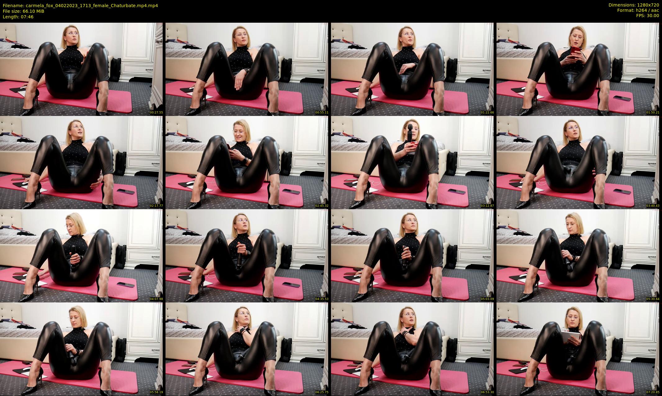 carmela_fox — 8 minute Chaturbate female cam show recording, 720p, Feb 4, 2023