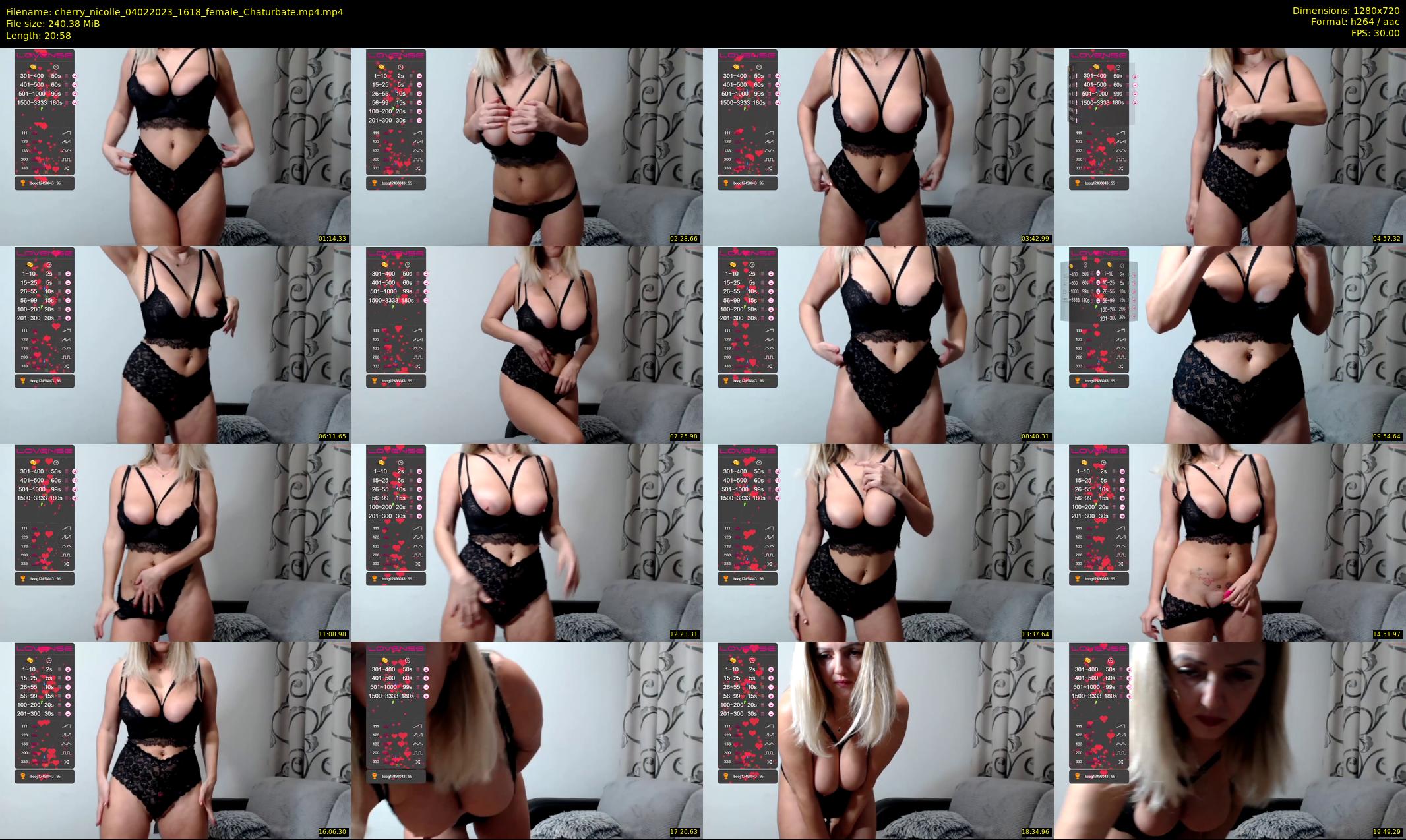 cherry_nicolle — 21 minute Chaturbate female cam show recording, 720p, Feb 4, 2023