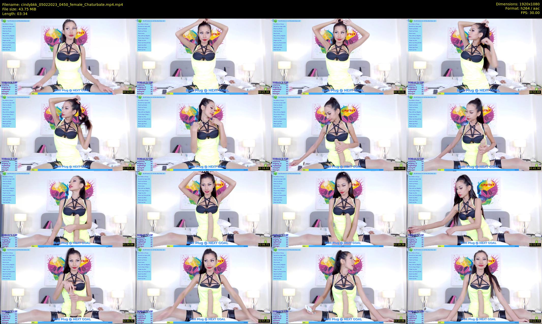 cindybkk — 4 minute Chaturbate female cam show recording, 1080p, Feb 5, 2023