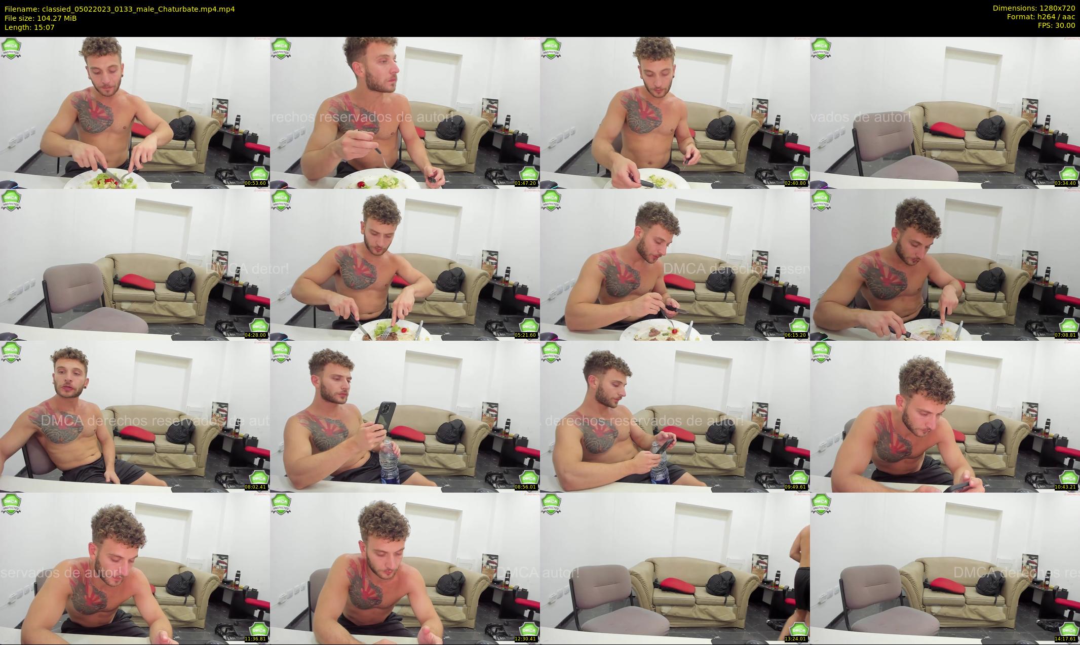 classied — 16 minute Chaturbate male cam show recording, 720p, Feb 5, 2023