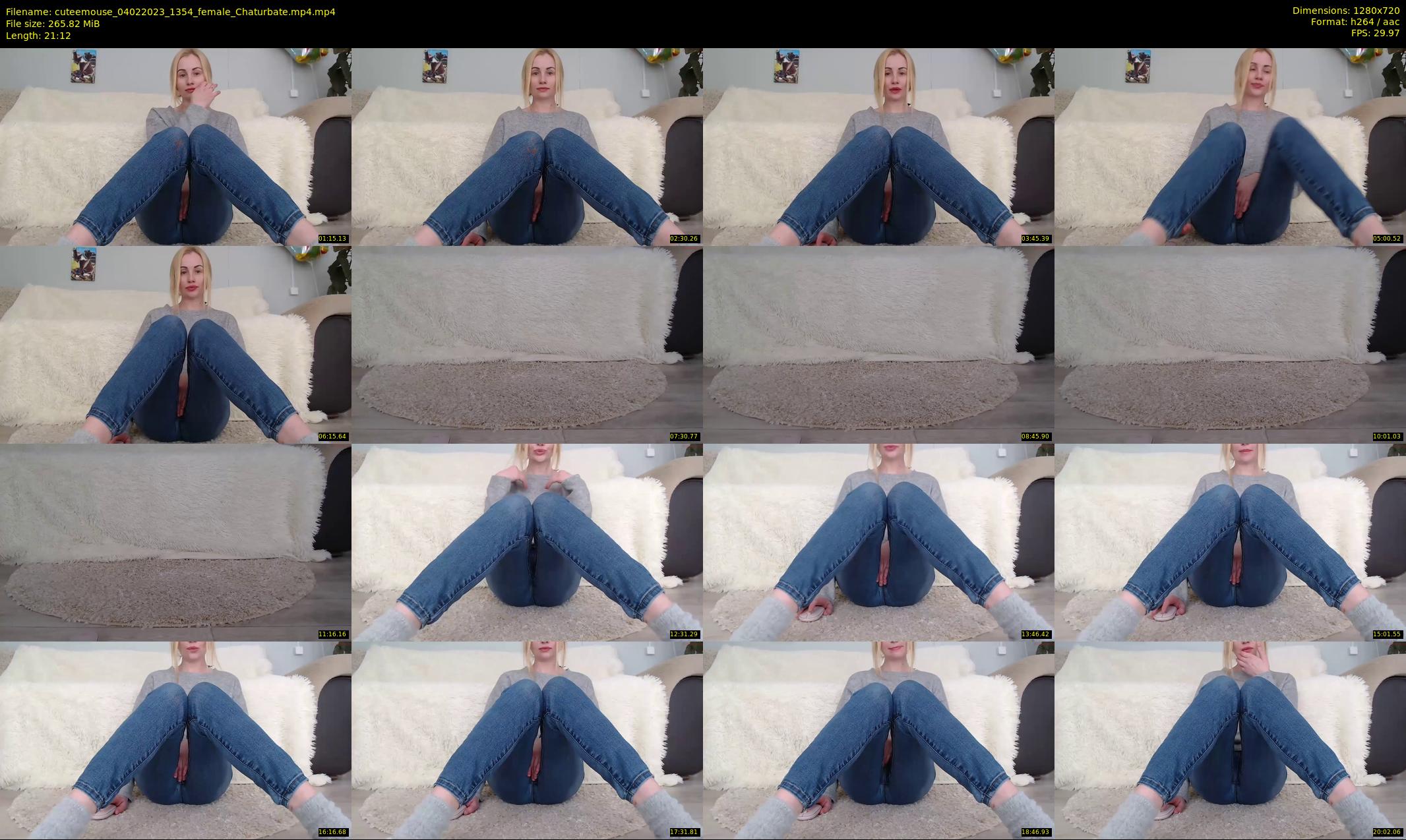 cuteemouse — 22 minute Chaturbate female cam show recording, 720p, Feb 4, 2023