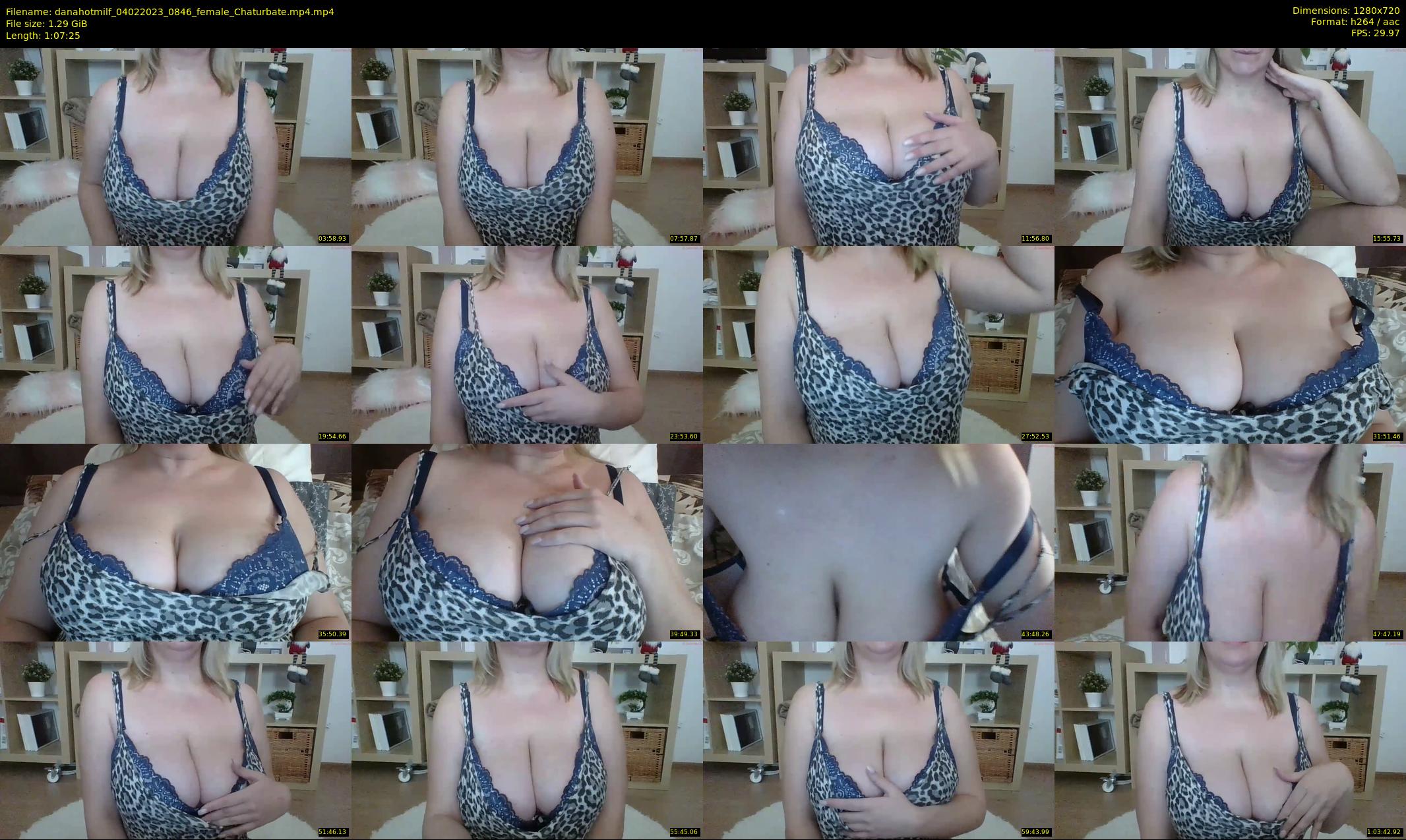 danahotmilf — 68 minute Chaturbate female cam show recording, 720p, Feb 4, 2023
