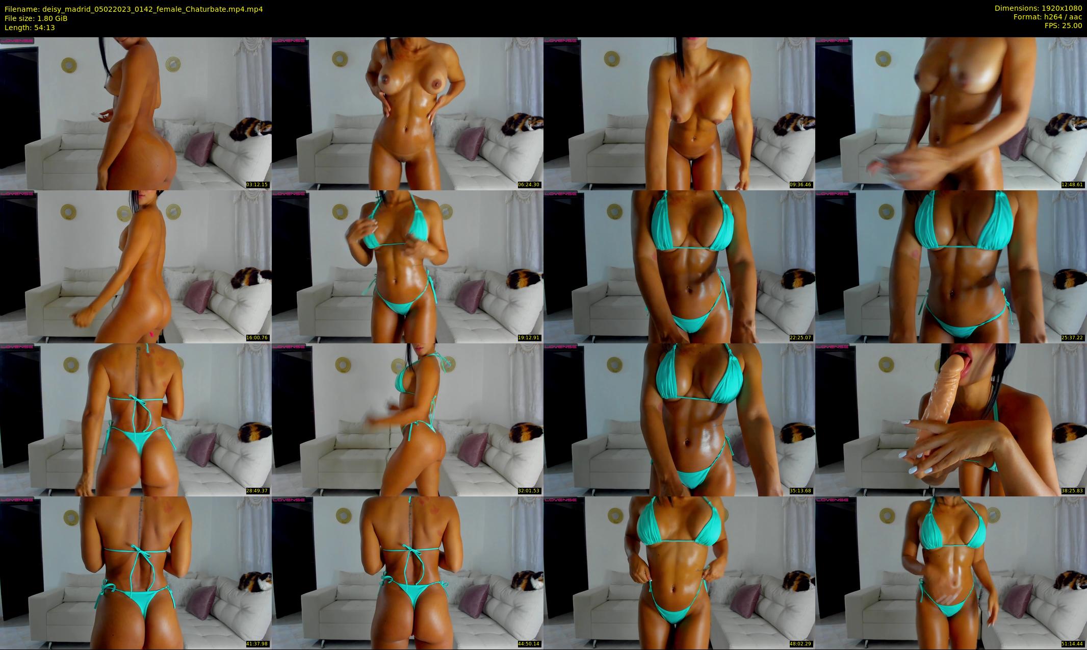 deisy_madrid — 55 minute Chaturbate female cam show recording, 1080p, Feb 5, 2023