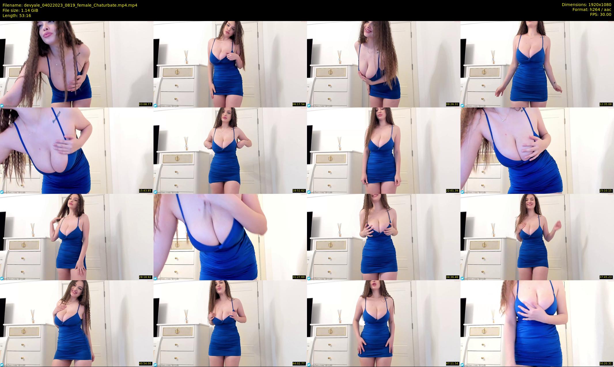 devyale — 54 minute Chaturbate female cam show recording, 1080p, Feb 4, 2023