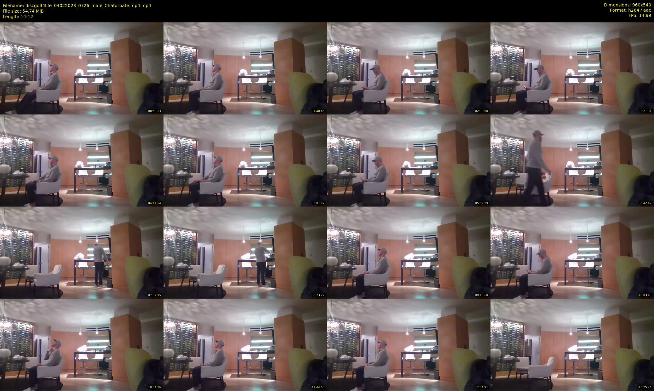 discgolf4life — 15 minute Chaturbate male cam show recording, 480p, Feb 4, 2023