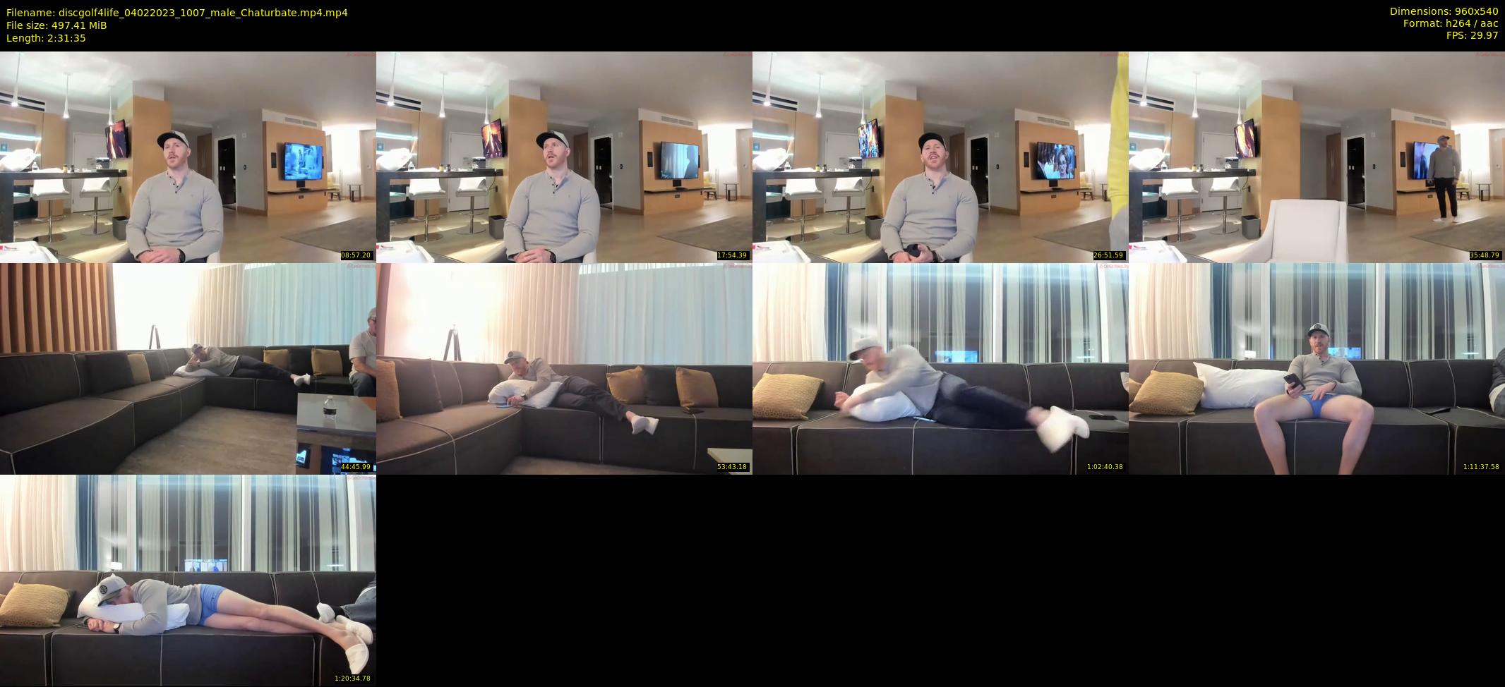 discgolf4life — 152 minute Chaturbate male cam show recording, 480p, Feb 4, 2023