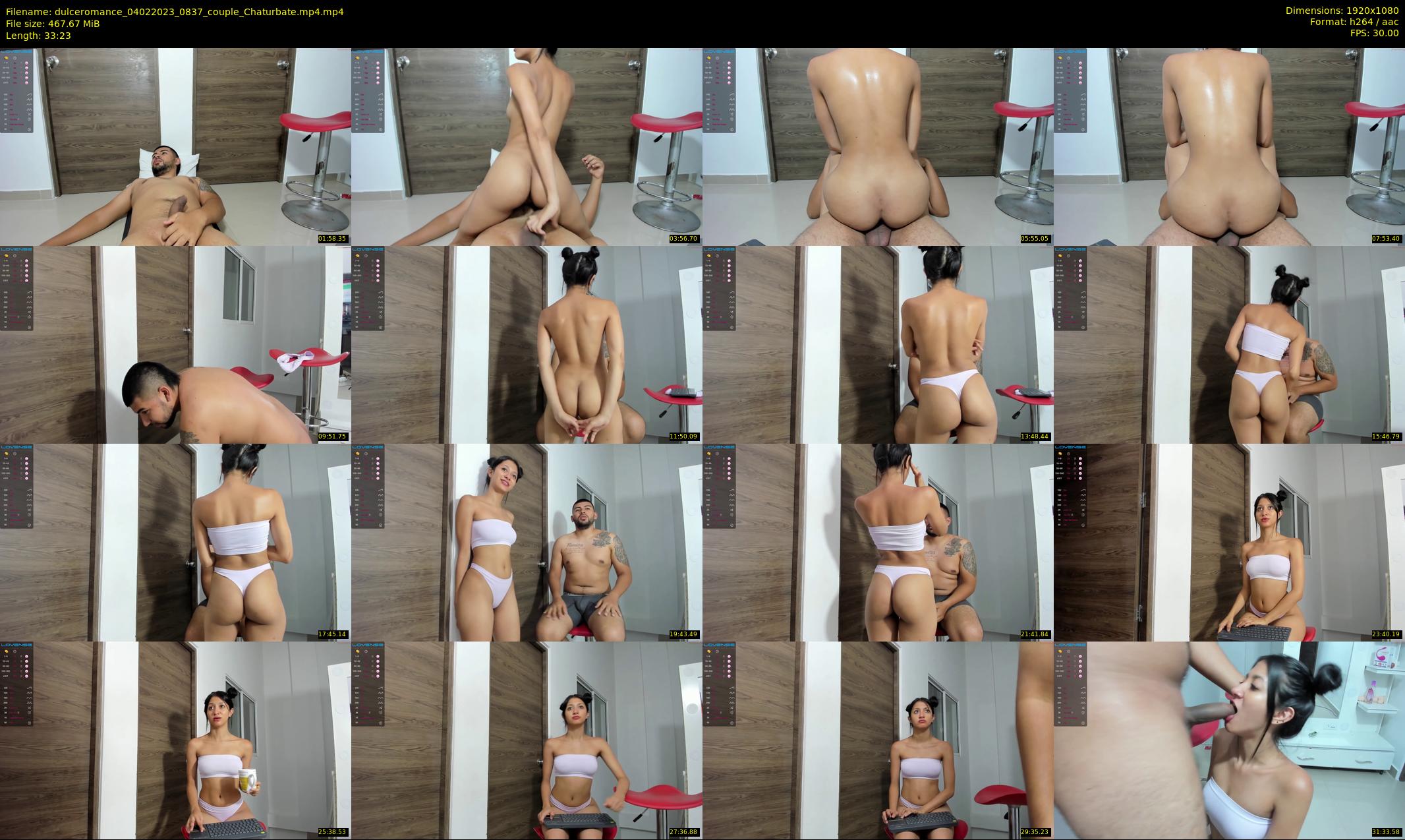 dulceromance — 34 minute Chaturbate couple cam show recording, 1080p, Feb 4, 2023