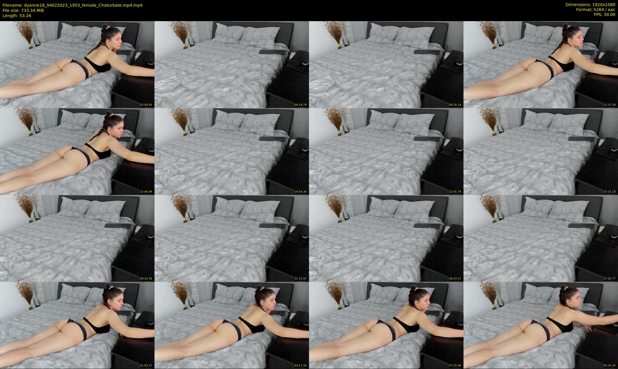dyanne18 — 54 minute Chaturbate female cam show recording, 1080p, Feb 4, 2023