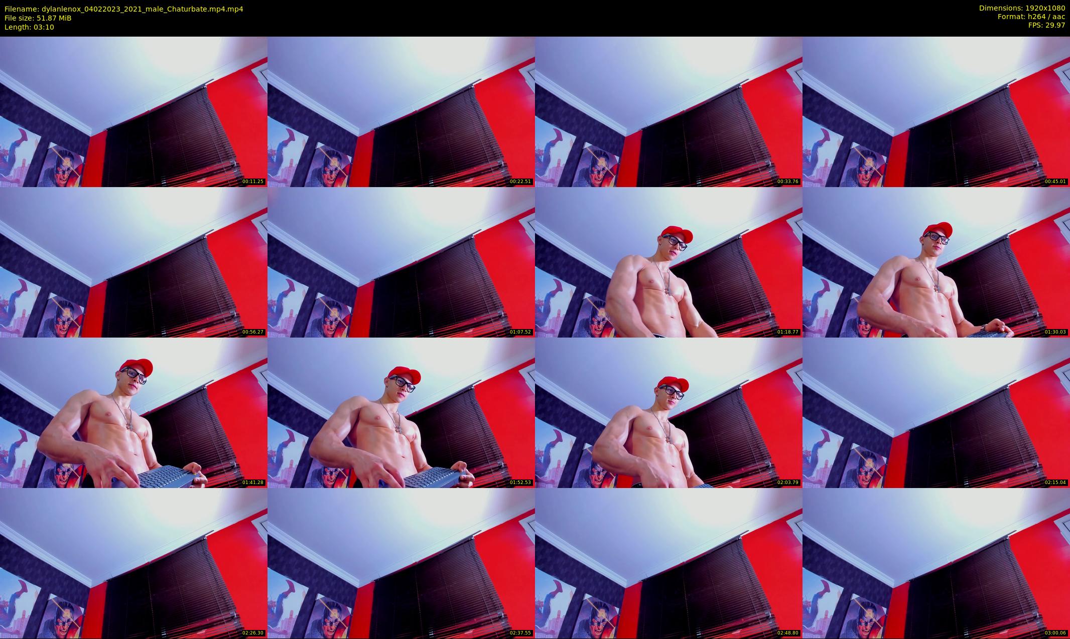 dylanlenox — 4 minute Chaturbate male cam show recording, 1080p, Feb 4, 2023