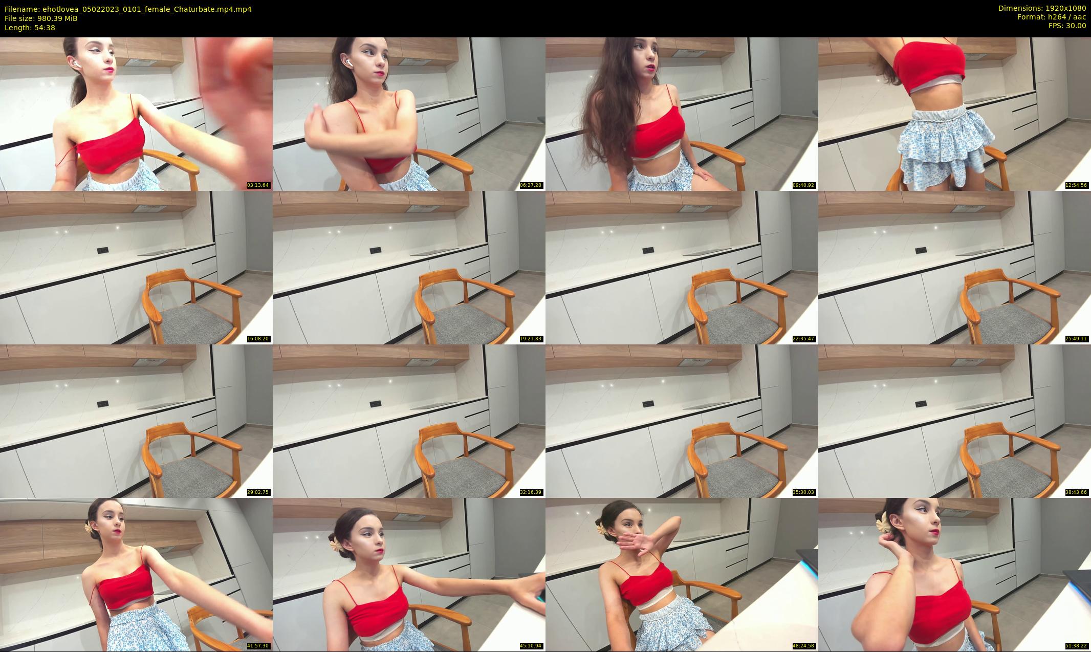 ehotlovea — 55 minute Chaturbate female cam show recording, 1080p, Feb 5, 2023