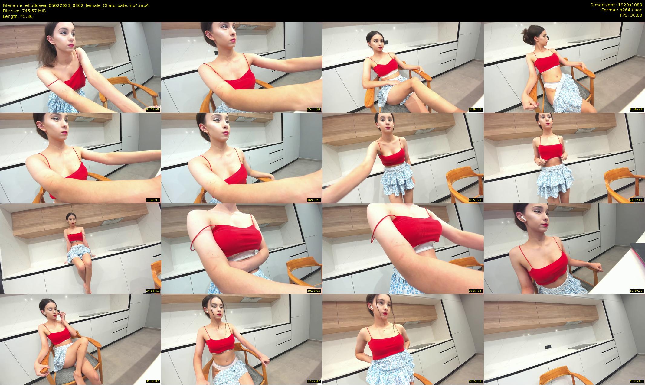 ehotlovea — 46 minute Chaturbate female cam show recording, 1080p, Feb 5, 2023