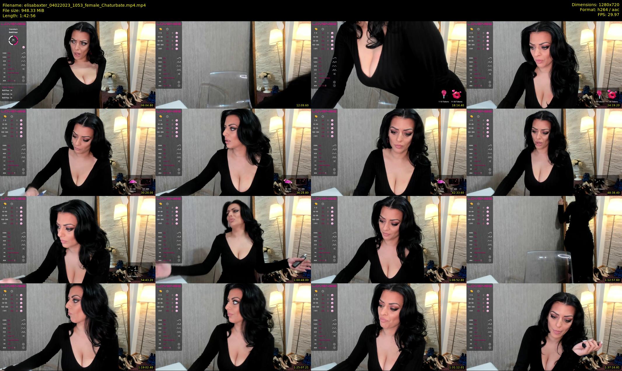 elisabaxter — 103 minute Chaturbate female cam show recording, 720p, Feb 4, 2023